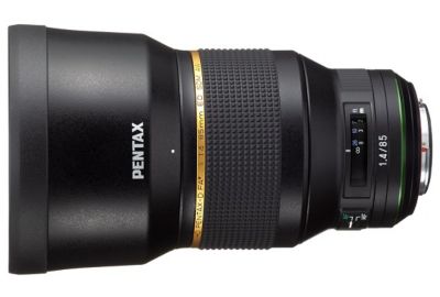 Objectif pour Reflex PENTAX HD DFA 85mm f/1.4 ED SDM AW