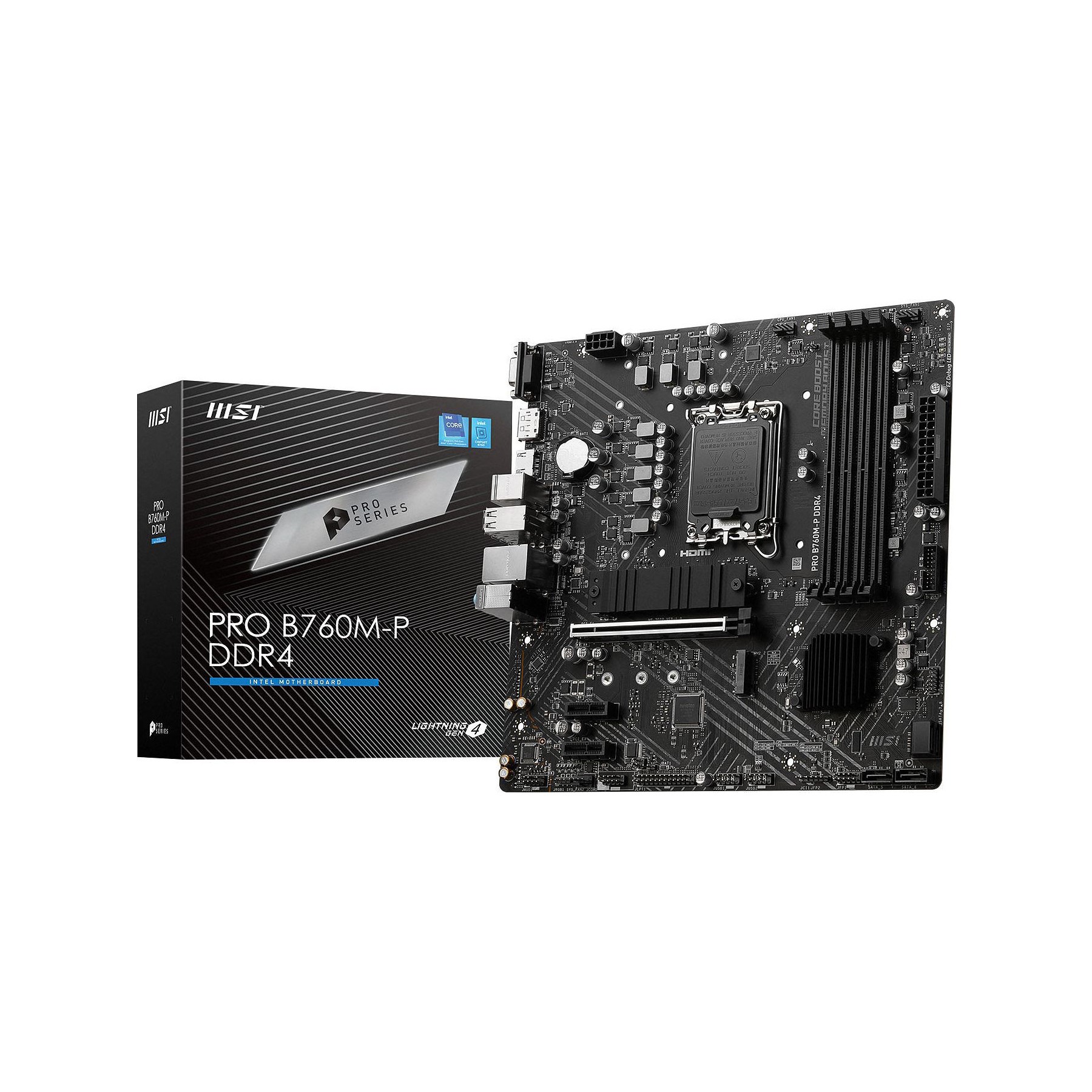 Carte mère MSI PRO B760M-P DDR4