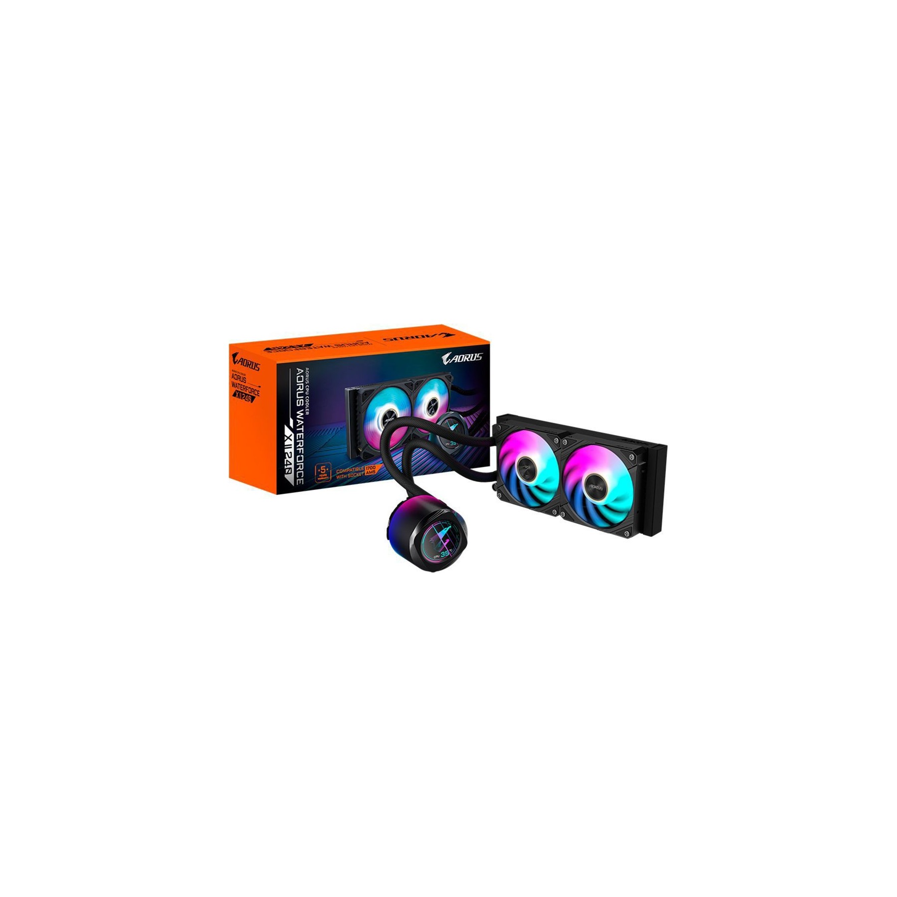 Kit de refroidissement GIGABYTE AORUS WATERFORCE X II 240