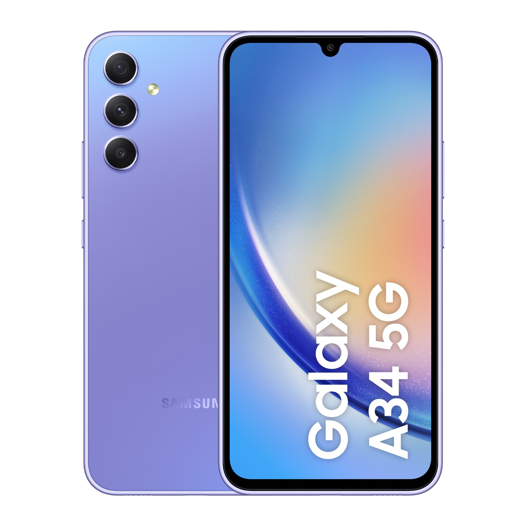Smartphone SAMSUNG Galaxy A34 Lavande 128Go 5G Reconditionné