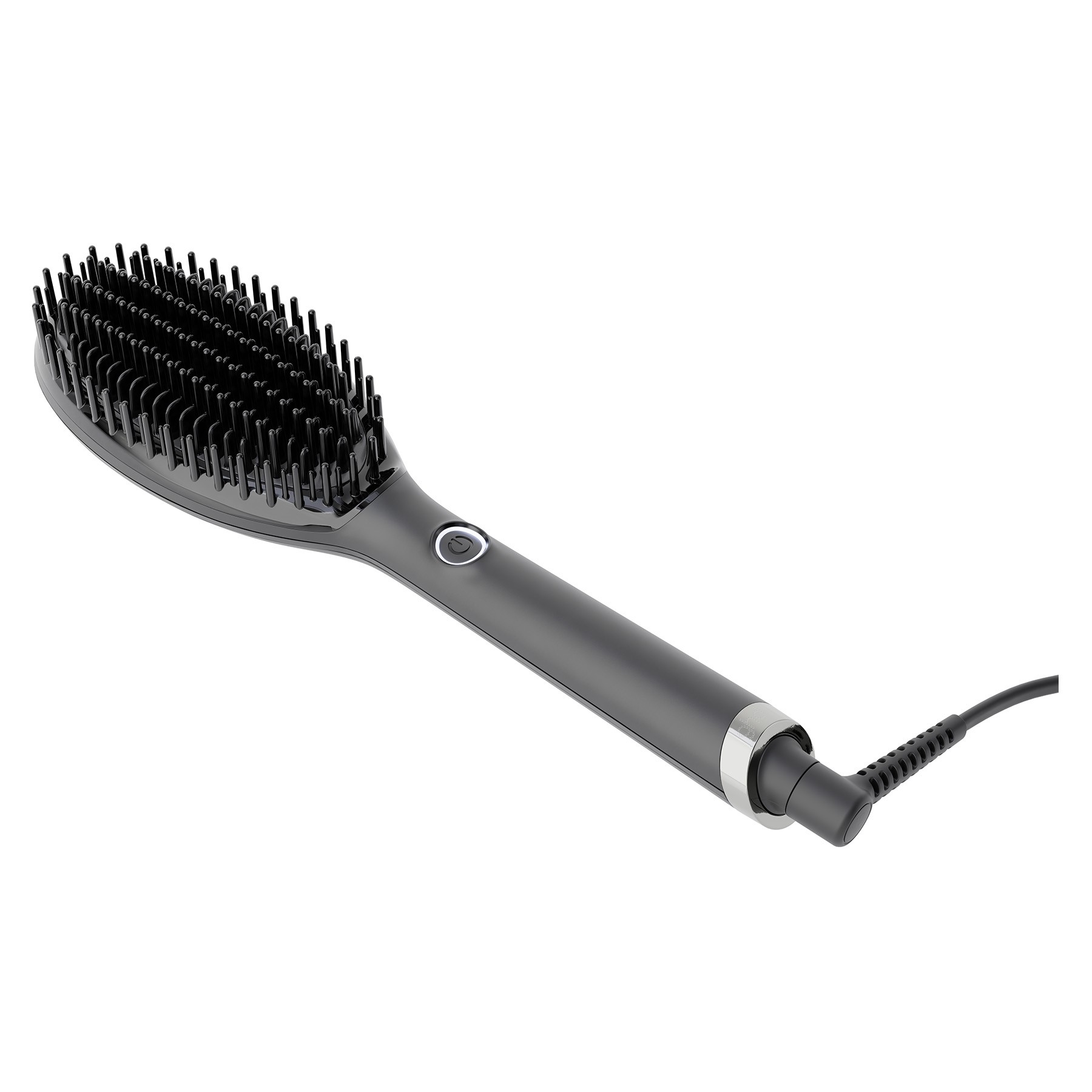 Brosse chauffante GHD professionnelle Glide+ : technologie ionique pour un lissage rapide et une brillance anti-frisottis