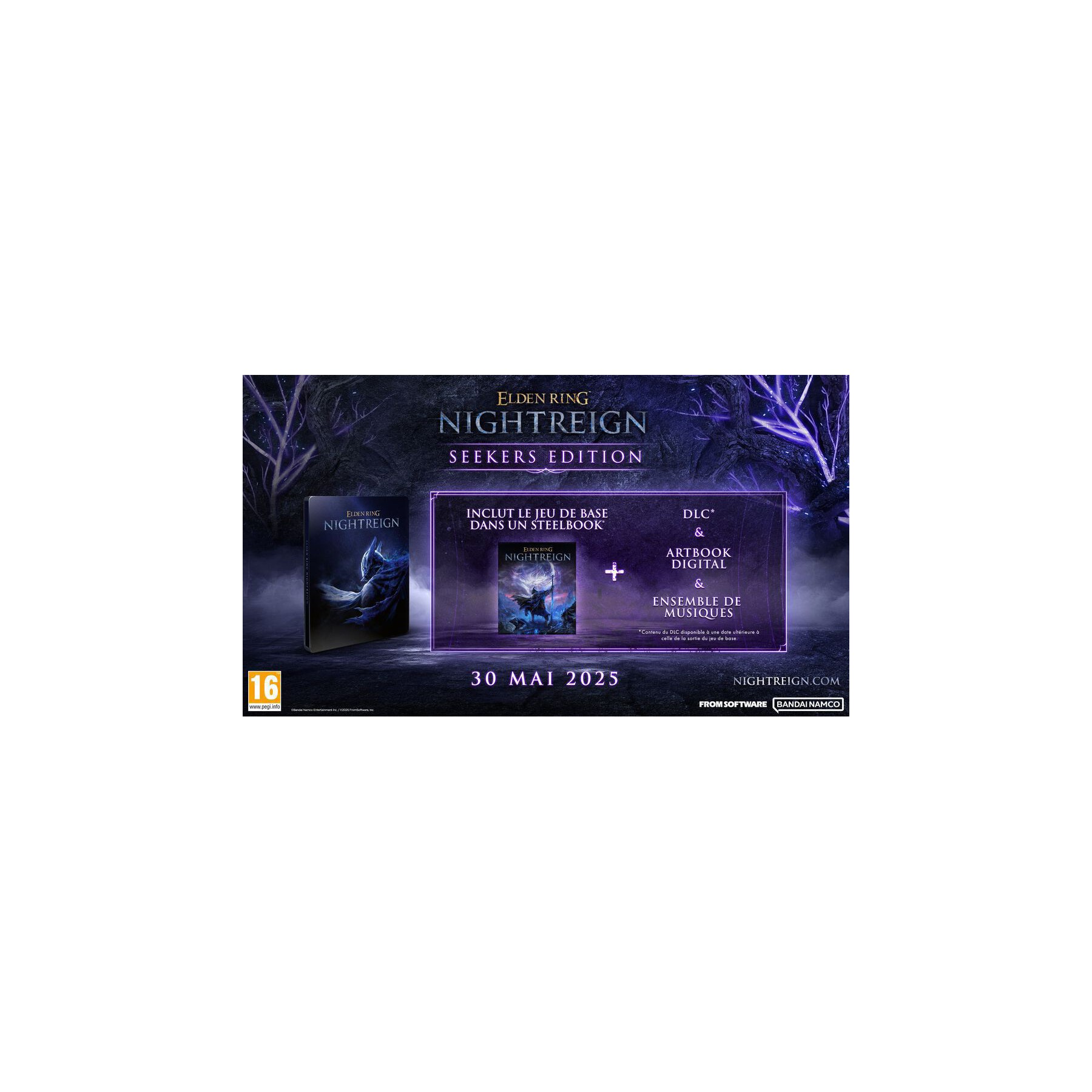Jeu PS4 BANDAI NAMCO Elden Ring Nightreign Seekers Edition