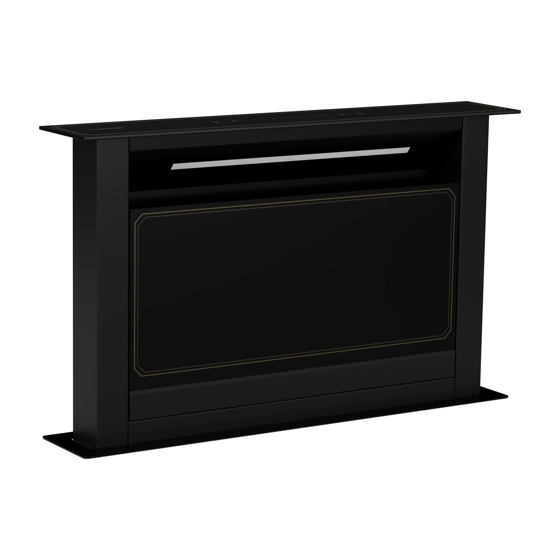 Hotte escamotable KLARSTEIN Victoria Downdraft 60 cm 713,8 m³/h Noir