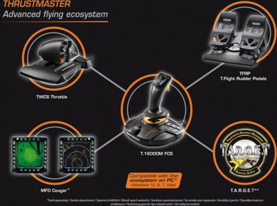 Joystick THRUSTMASTER T-16000M FCS HOTAS