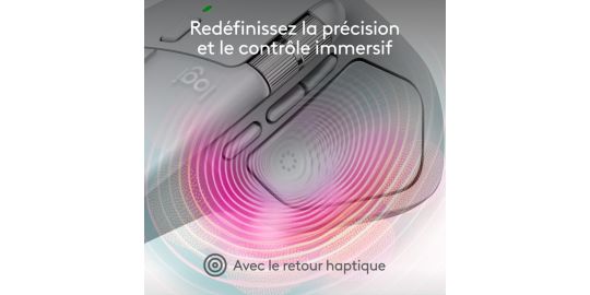 Souris sans fil rechargeable LOGITECH MX Master 4 Mac Off White