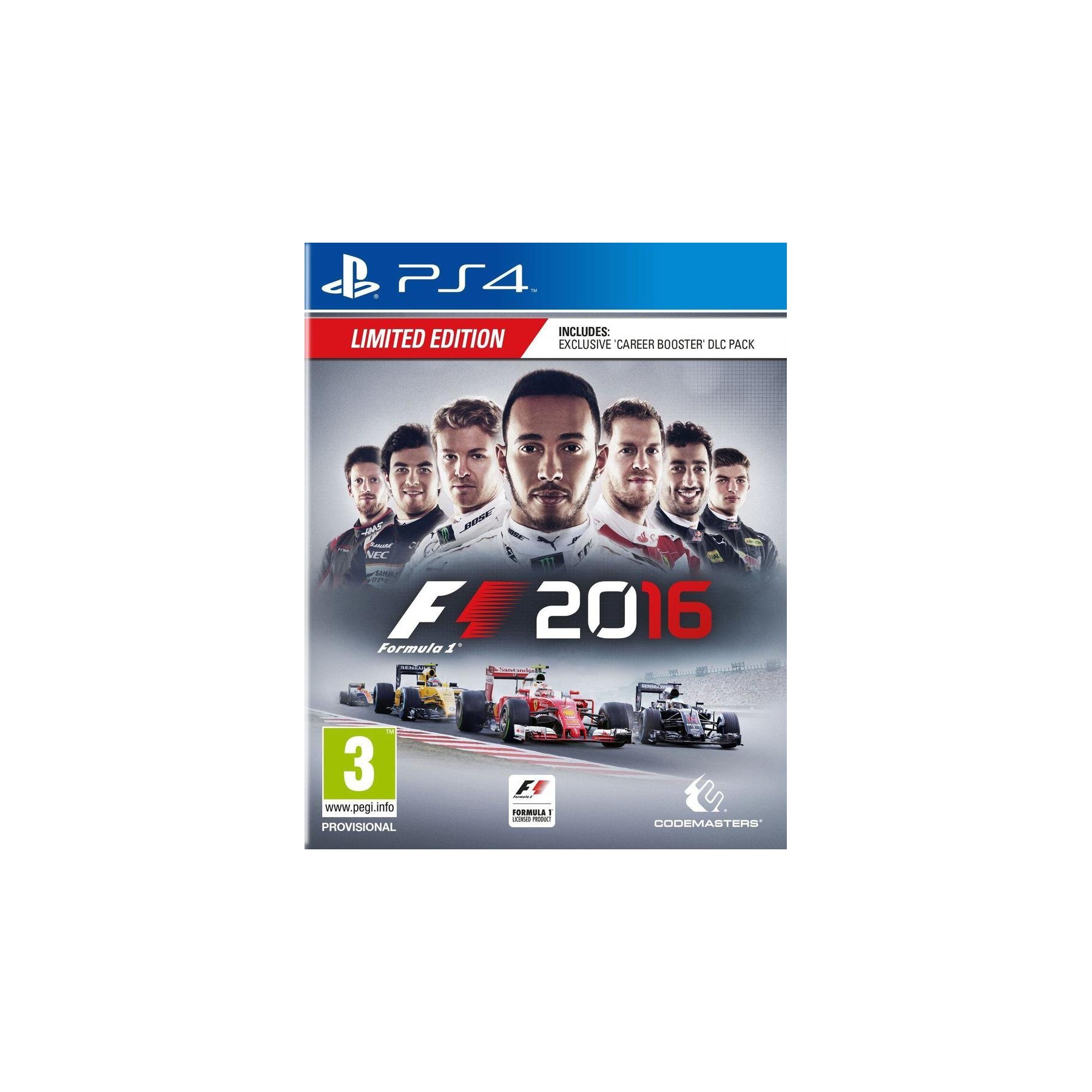 Jeu PS4 KOCH MEDIA F1 2016 - Day One Edition