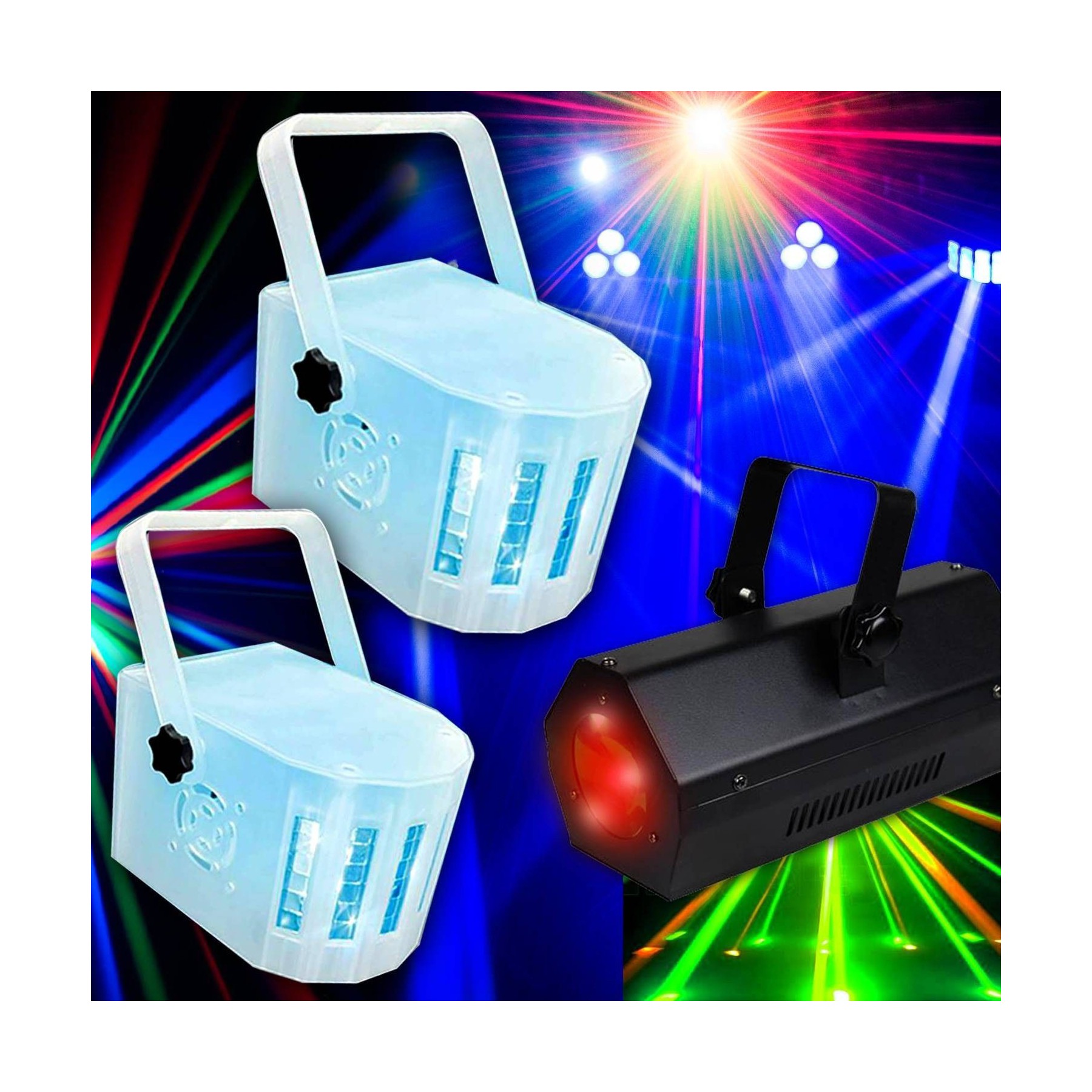 Jeu de lumières LYTOR Light EFFET 56 LEDS RVAB JEUX DE LUMIÈRE