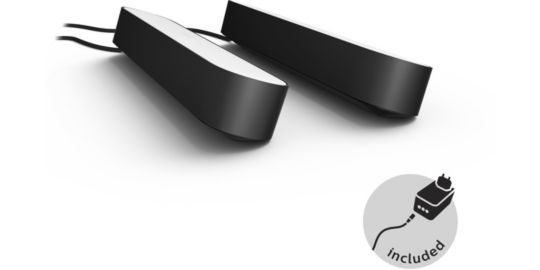 Luminaire PHILIPS Hue Play Pack x2  Noir