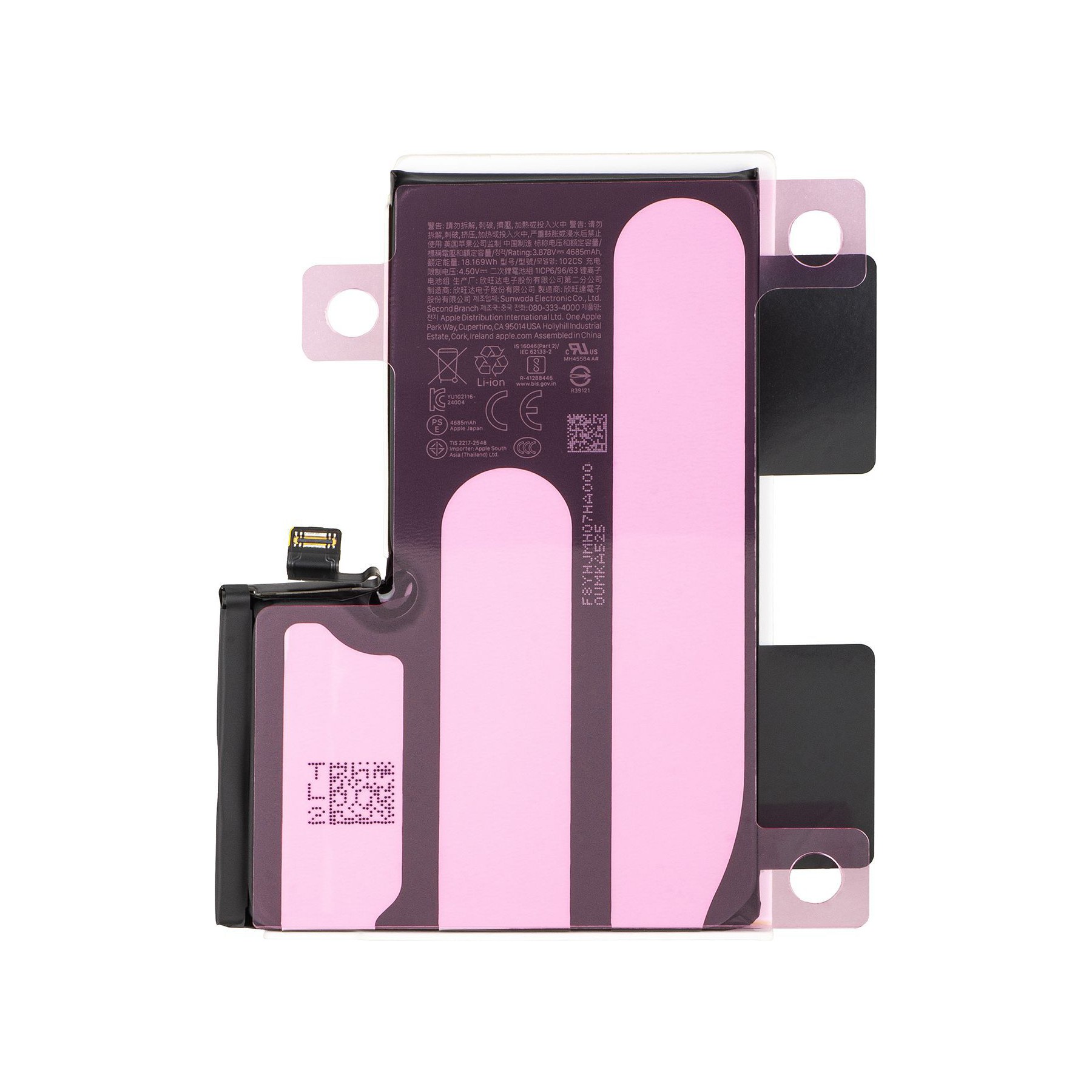 Pièce détachée APPLE Original 4852mAh pour iPhone 16 Pro Max