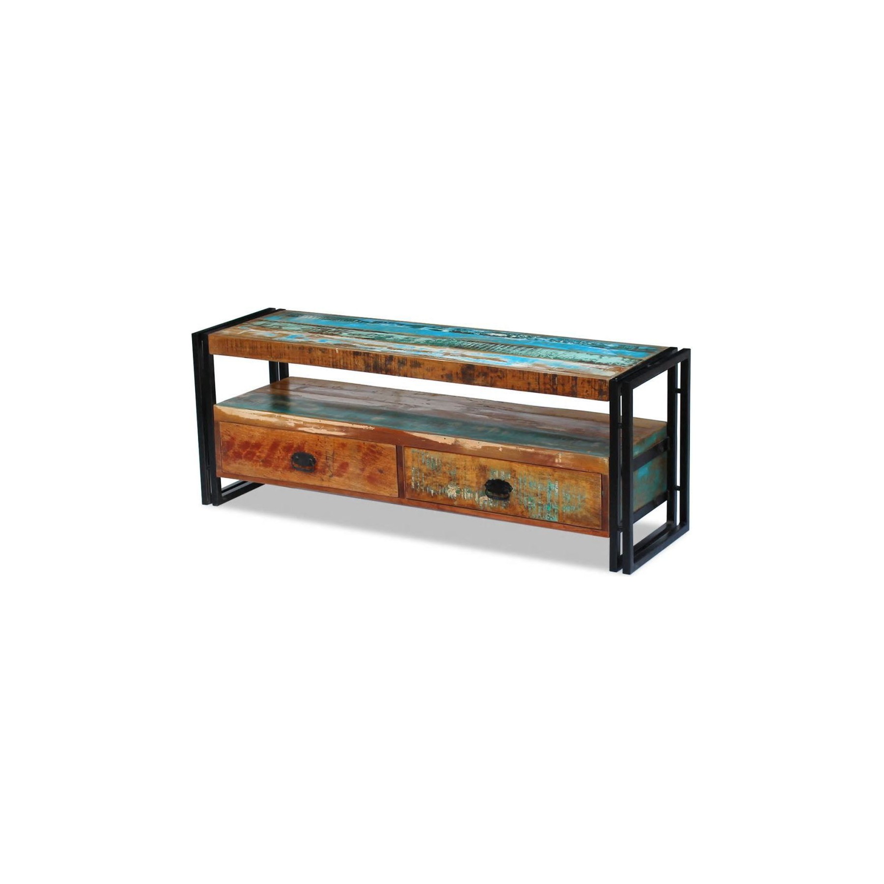 Meuble TV HELLOSHOP26 Meuble télé buffet tv télévision design