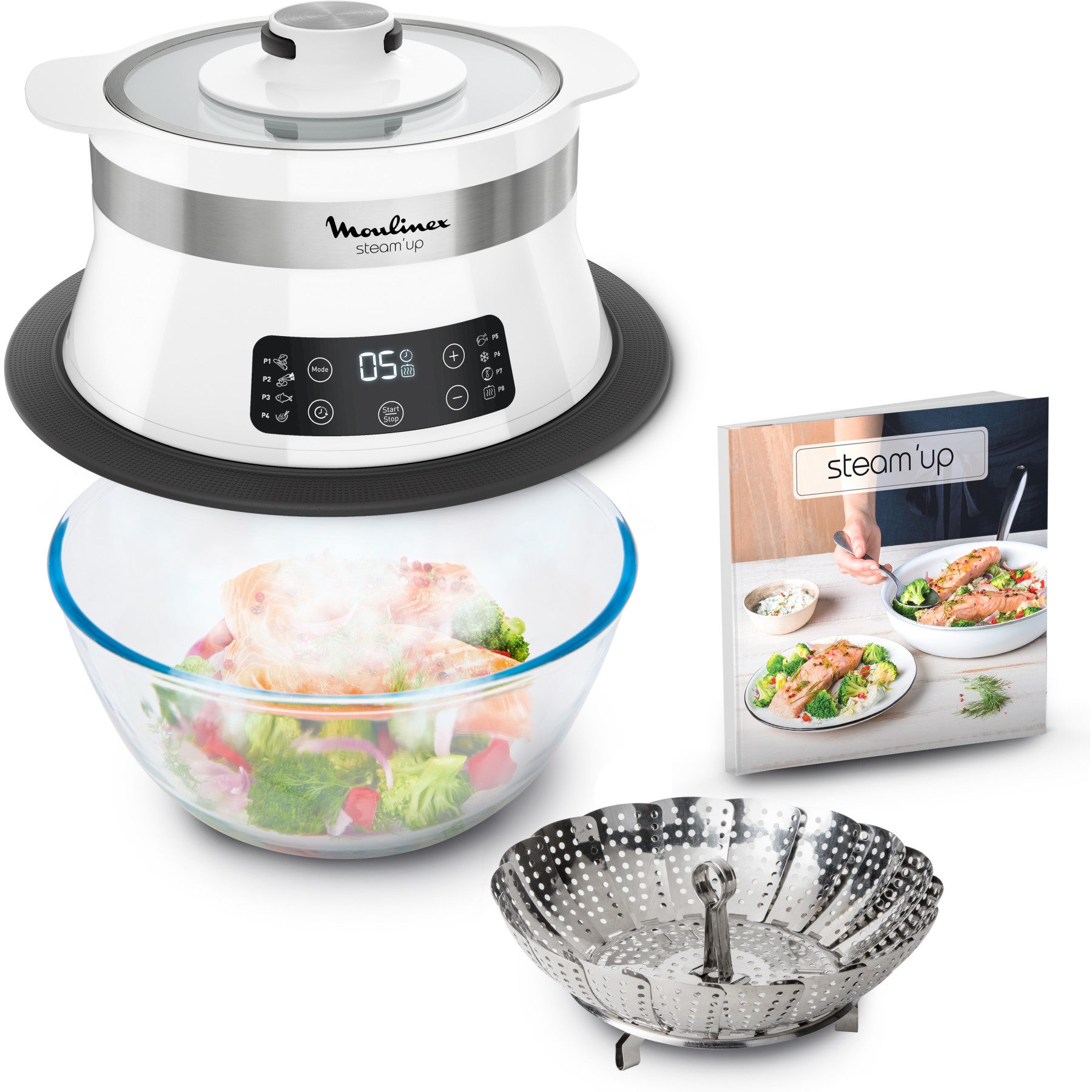 Cuiseur vapeur MOULINEX Steam Up VJ504010
