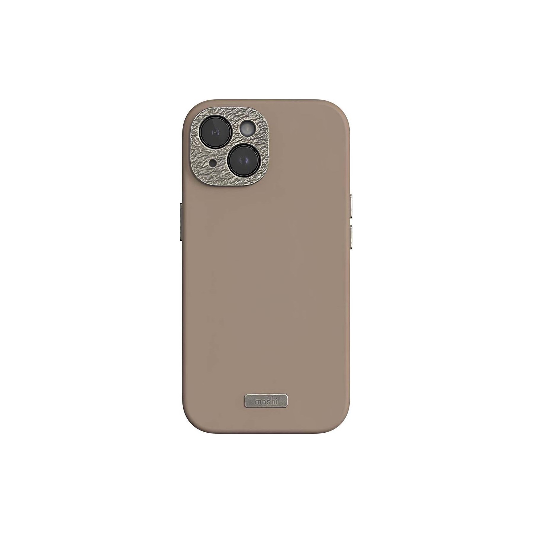 Coque MOSHI iPhone 15 Plus en Cuir Antichoc Élégant