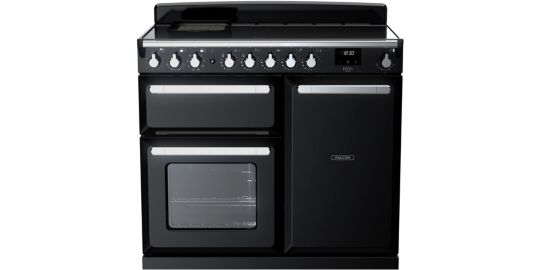 Piano de cuisson induction FALCON ESTEL DELUXE TAB IND 100 CM NOIR BRILLAN