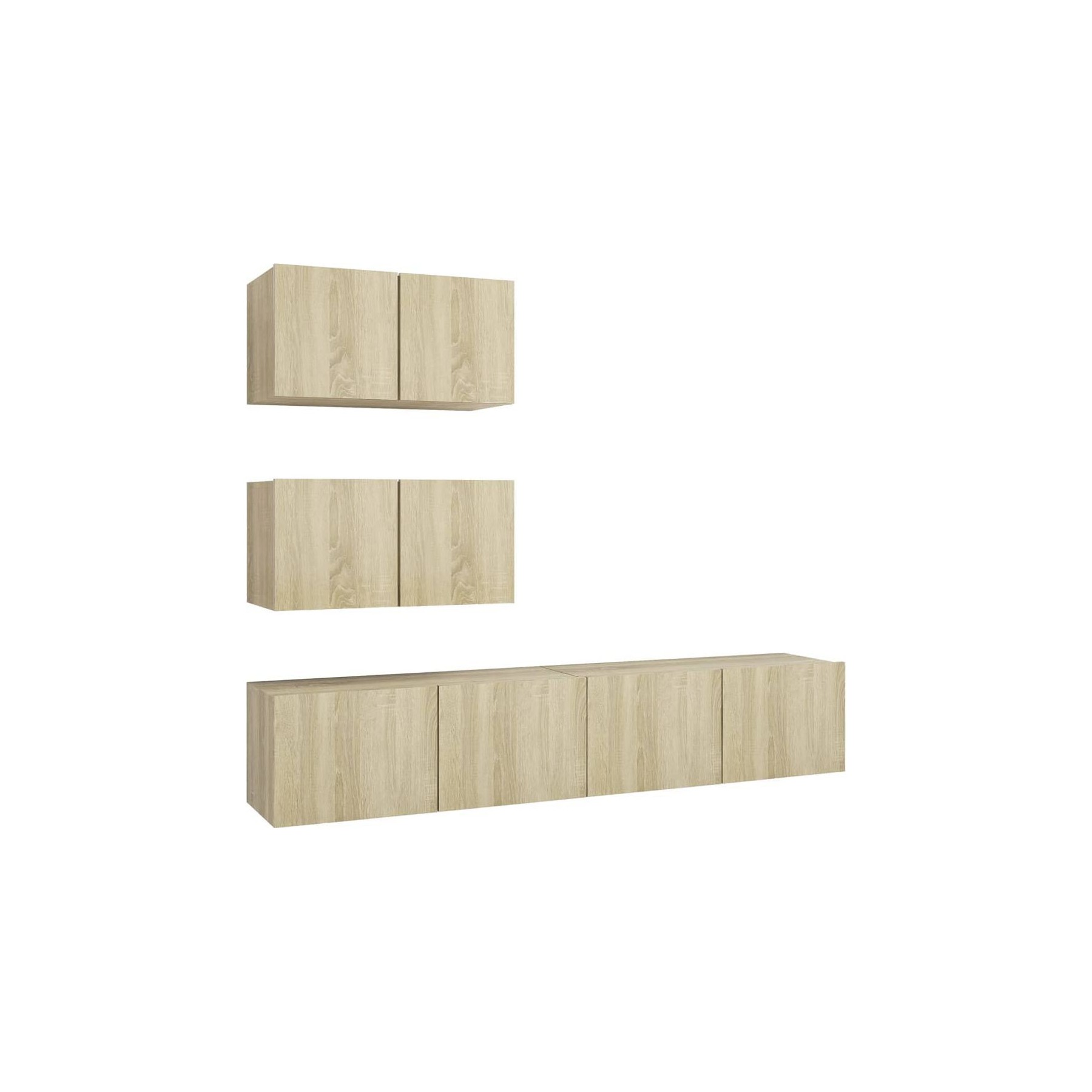 Meuble TV HELLOSHOP26 Ensemble de meubles armoire buffet TV té