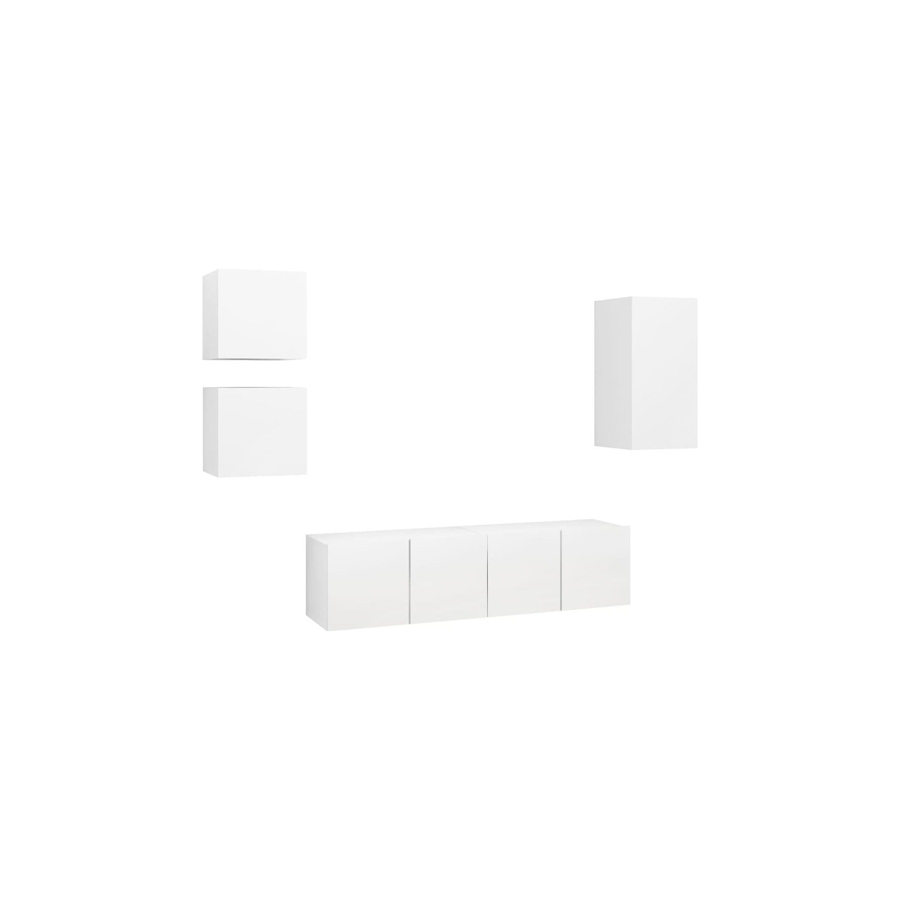 Meuble TV HELLOSHOP26 Ensemble de meubles armoire buffet TV té