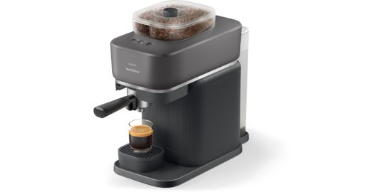 Machine à expresso PHILIPS Baristina BAR320/60 cafetière à grain bac double compartiment Noire