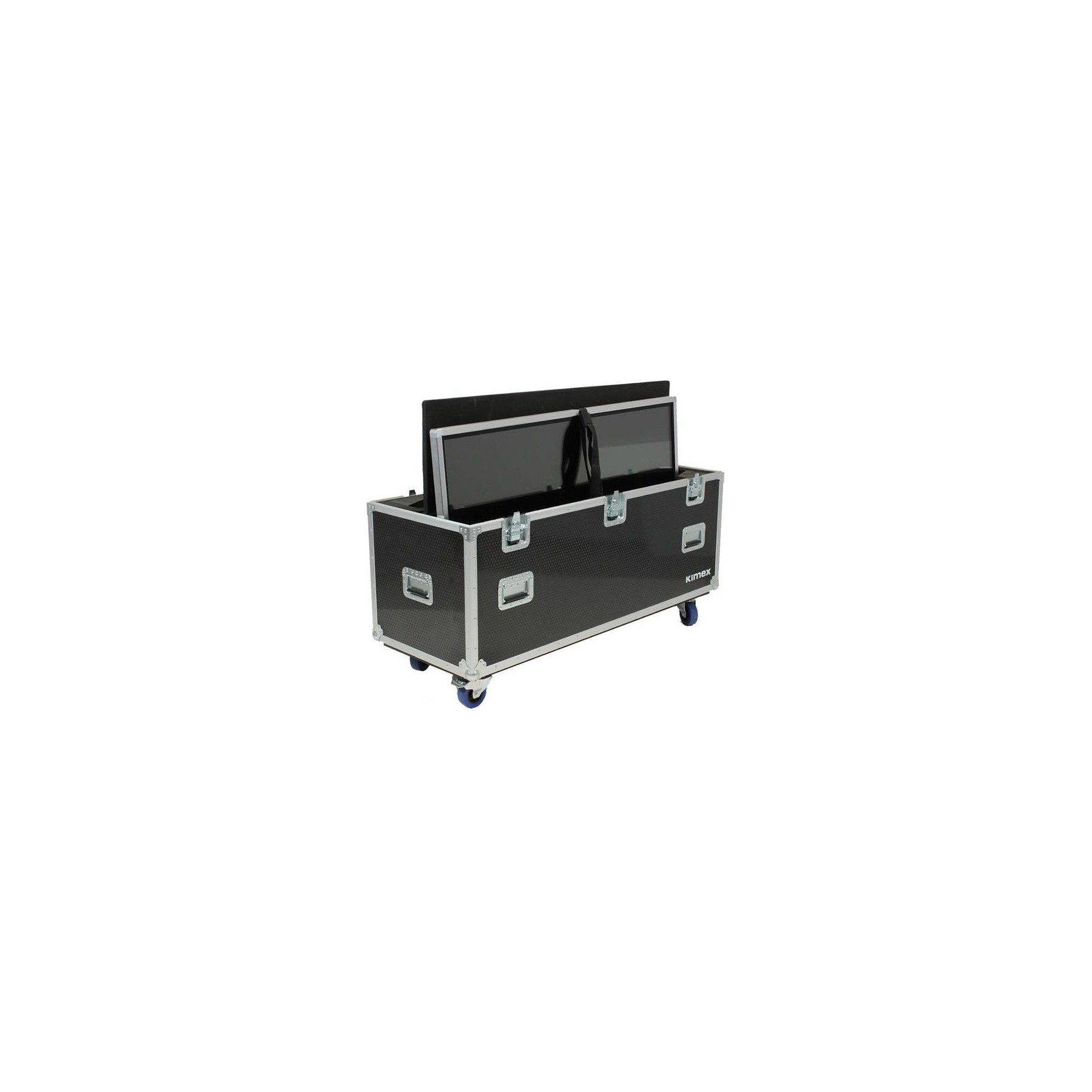 Flight case KIMEX Flight Case pour Deux écrans TV 55"-70"
