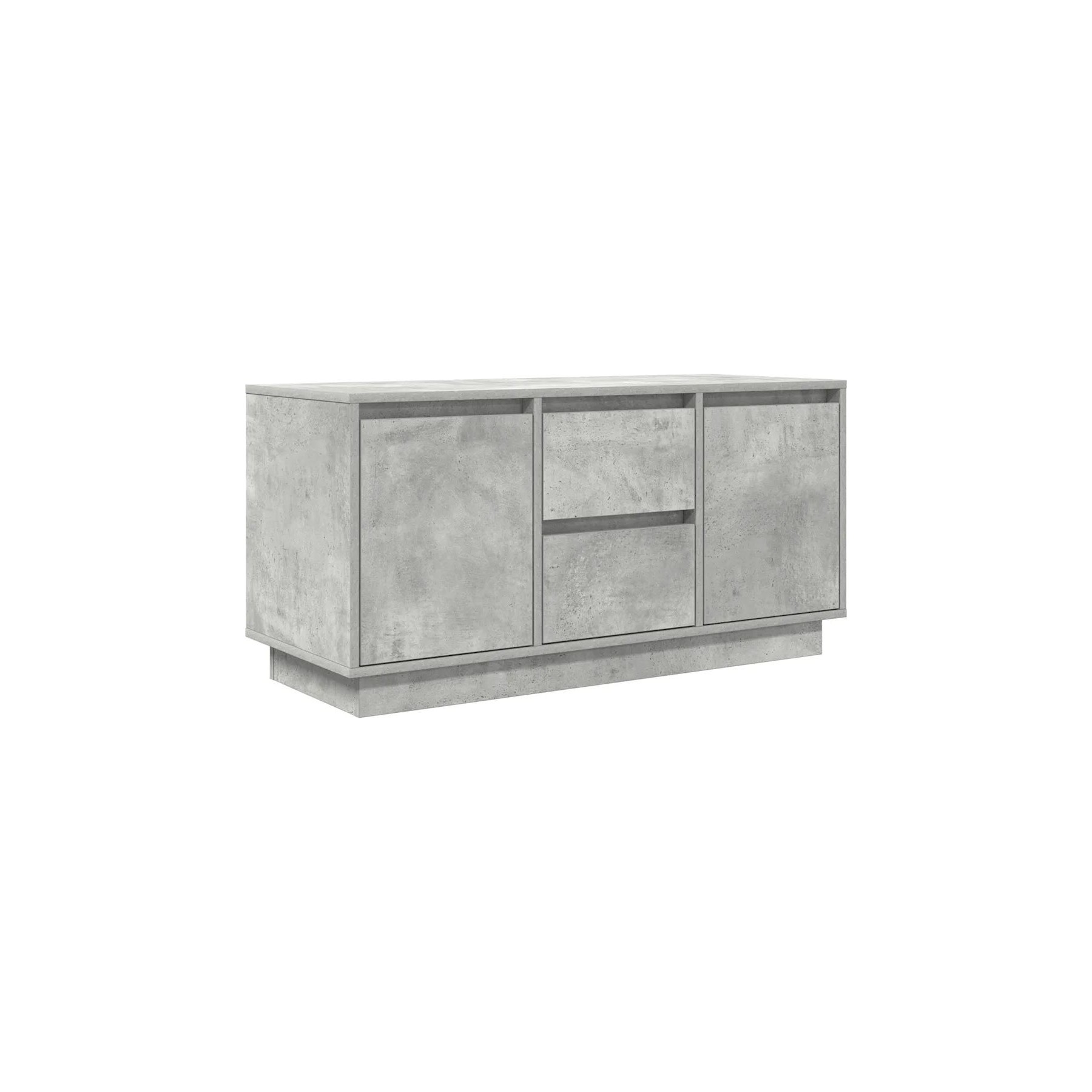 Meuble TV HELLOSHOP26 Meuble TV avec éclairage LED espace de r