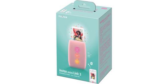 Imprimante photo portable FUJIFILM Instax mini Link 3 rose