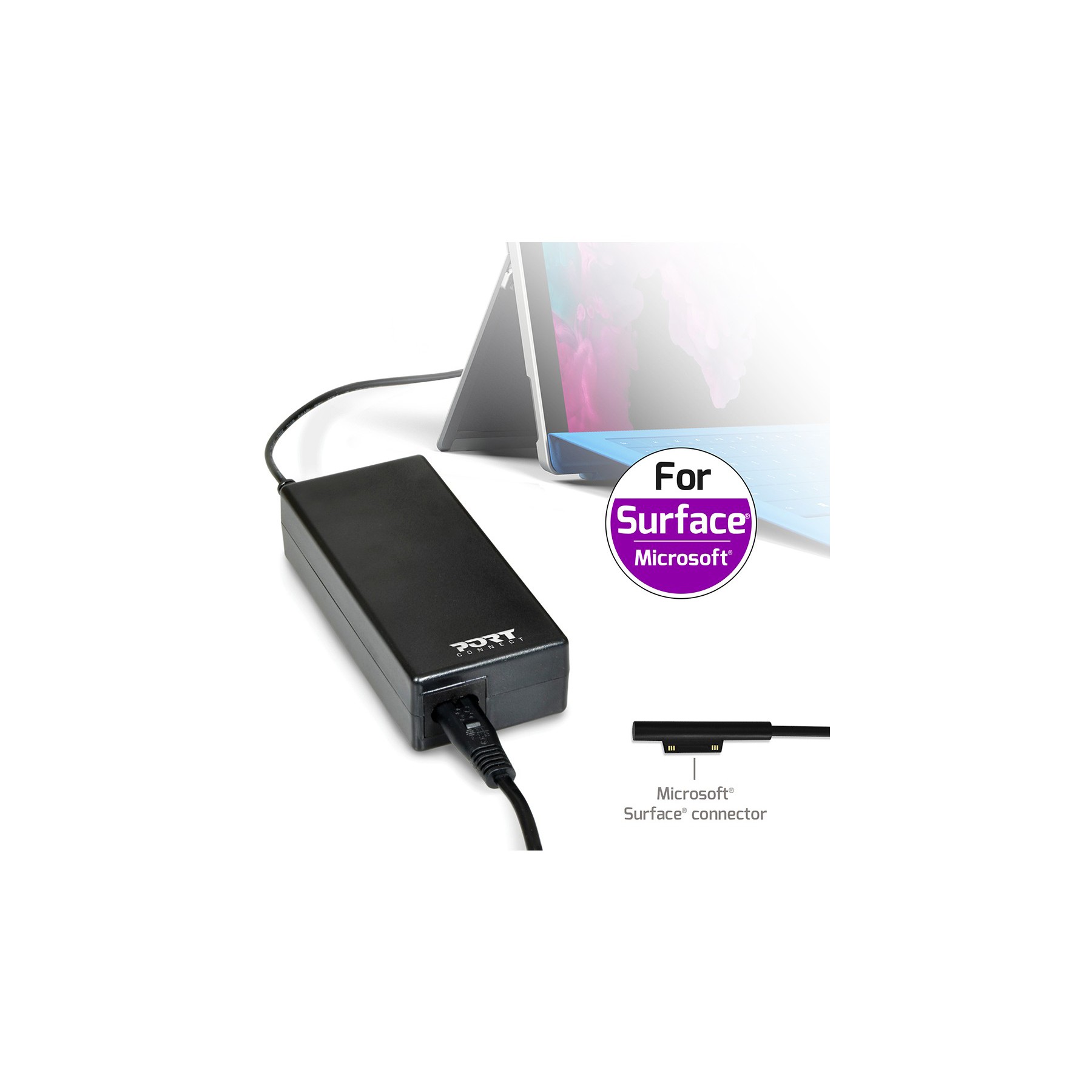 Chargeur ordinateur portable PORT adaptateur de puissance 60W
