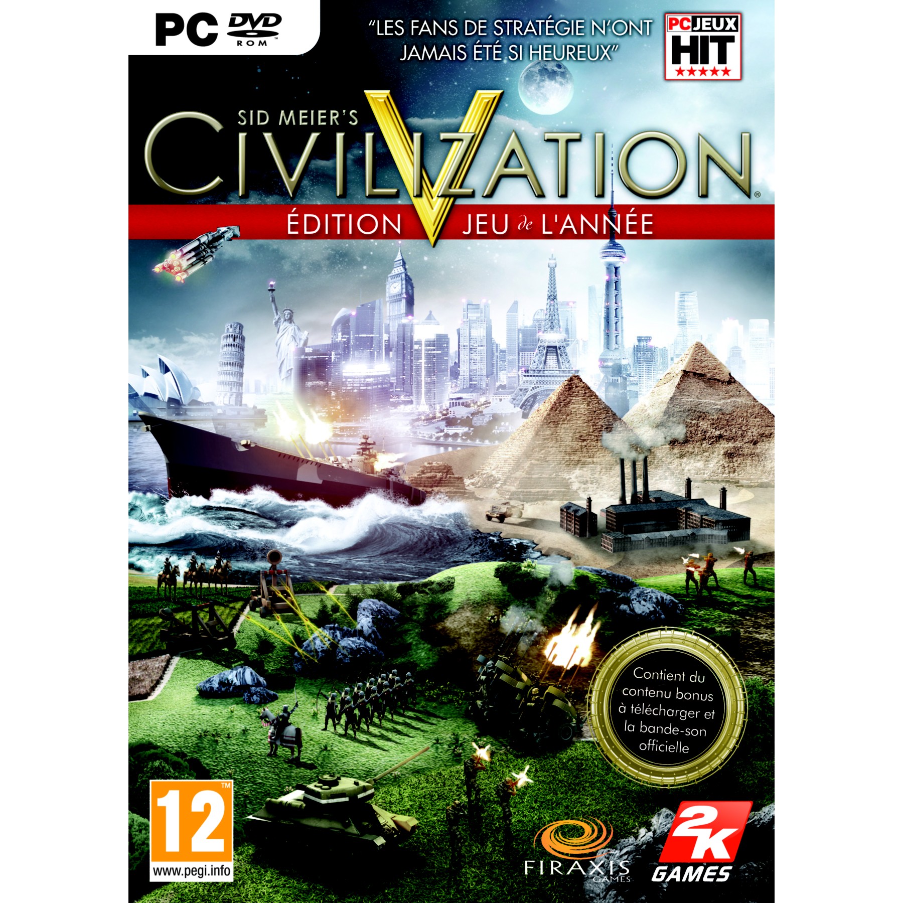 Jeu PC TAKE 2 Civilization V Goty