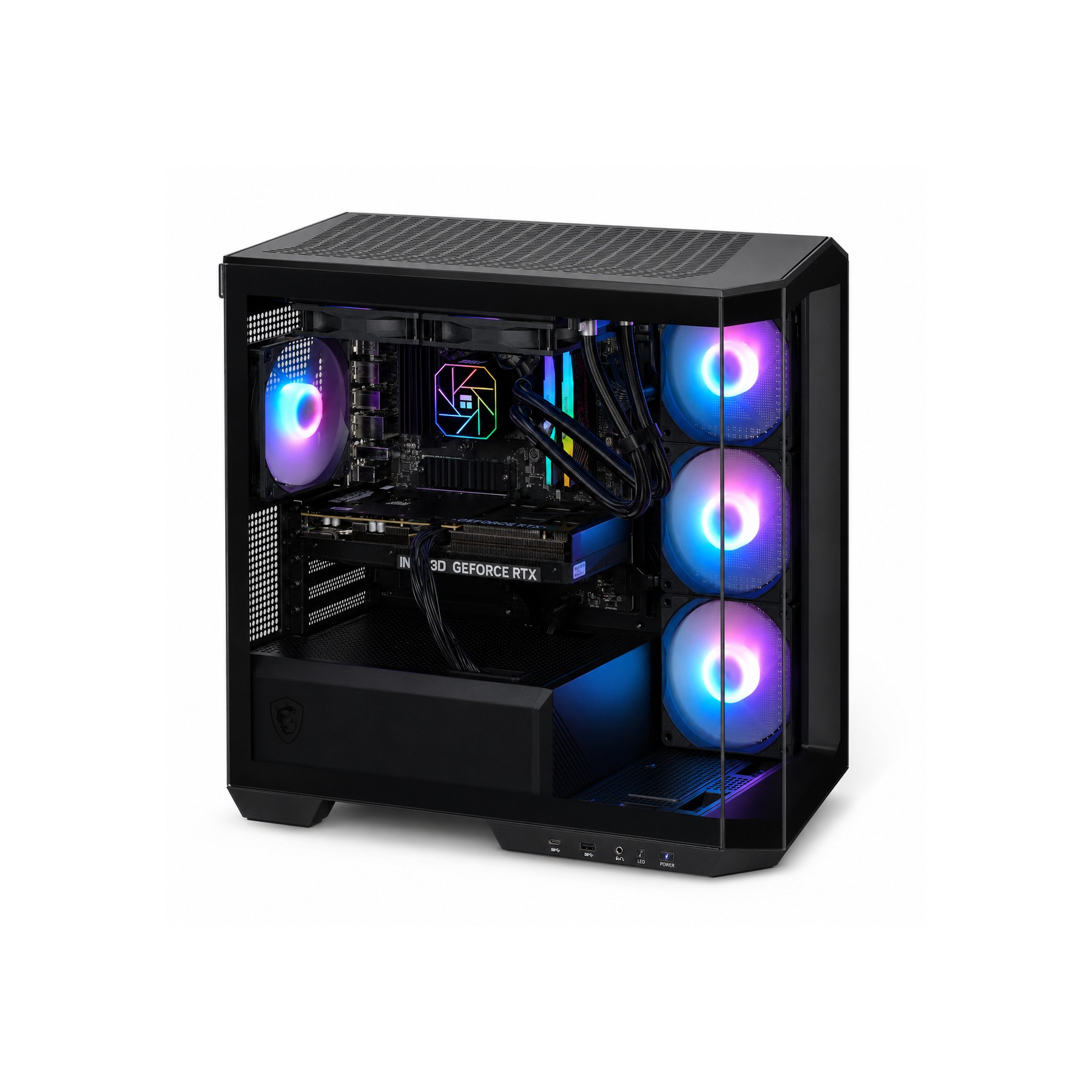 PC Gamer RECOMMERCE RTX 5060 Ti AMD Ryzen 7 5700X 16go 1To Reconditionné