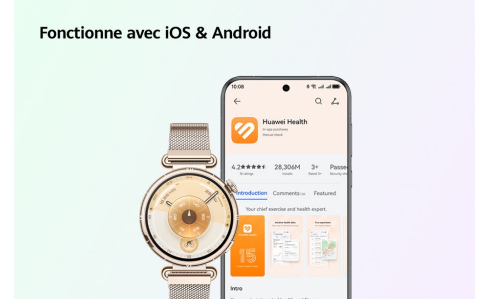 Montre connectée HUAWEI Watch GT6 46mm Vert