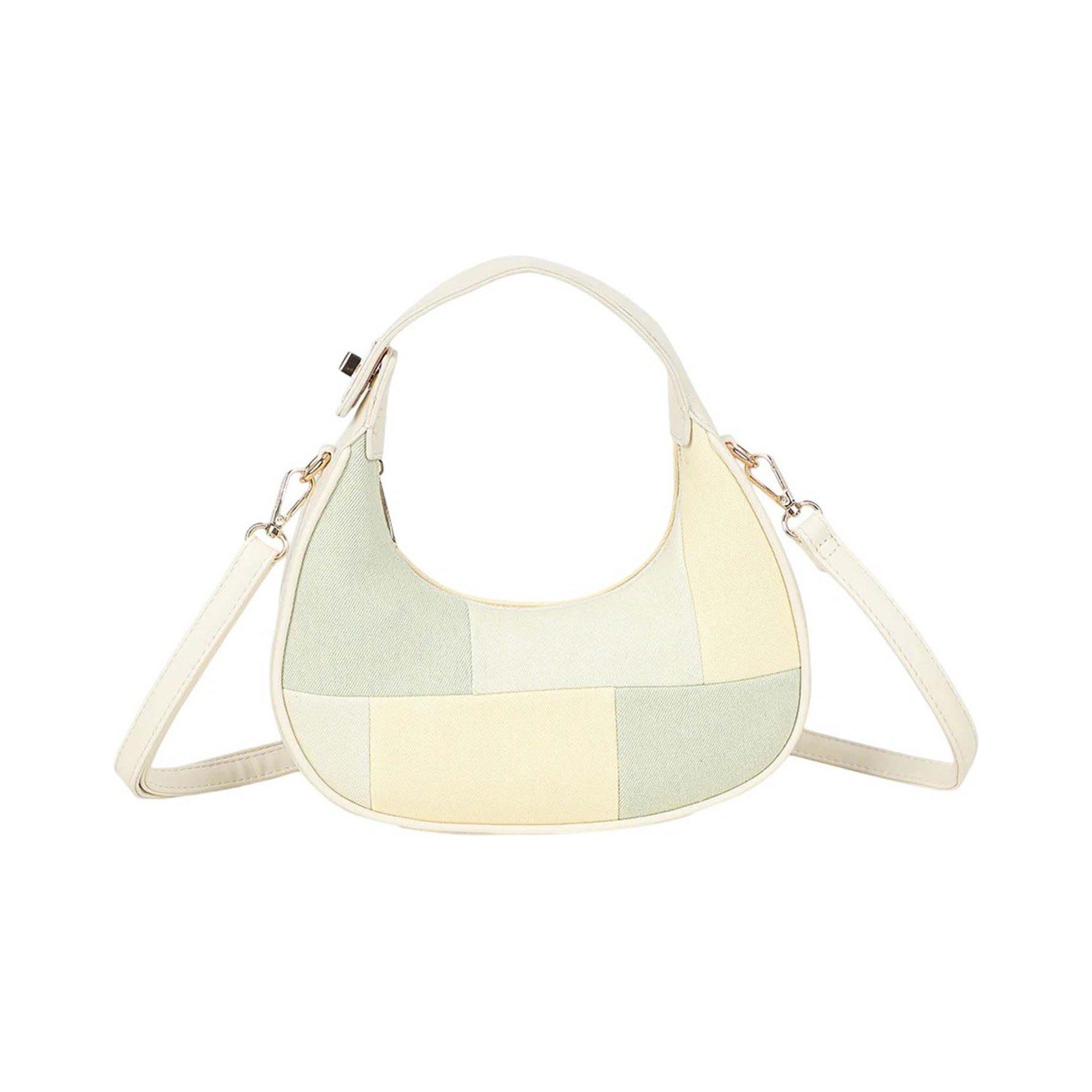 Sac bandoulière GALLANTRY pour Femme en Patchwork Denim