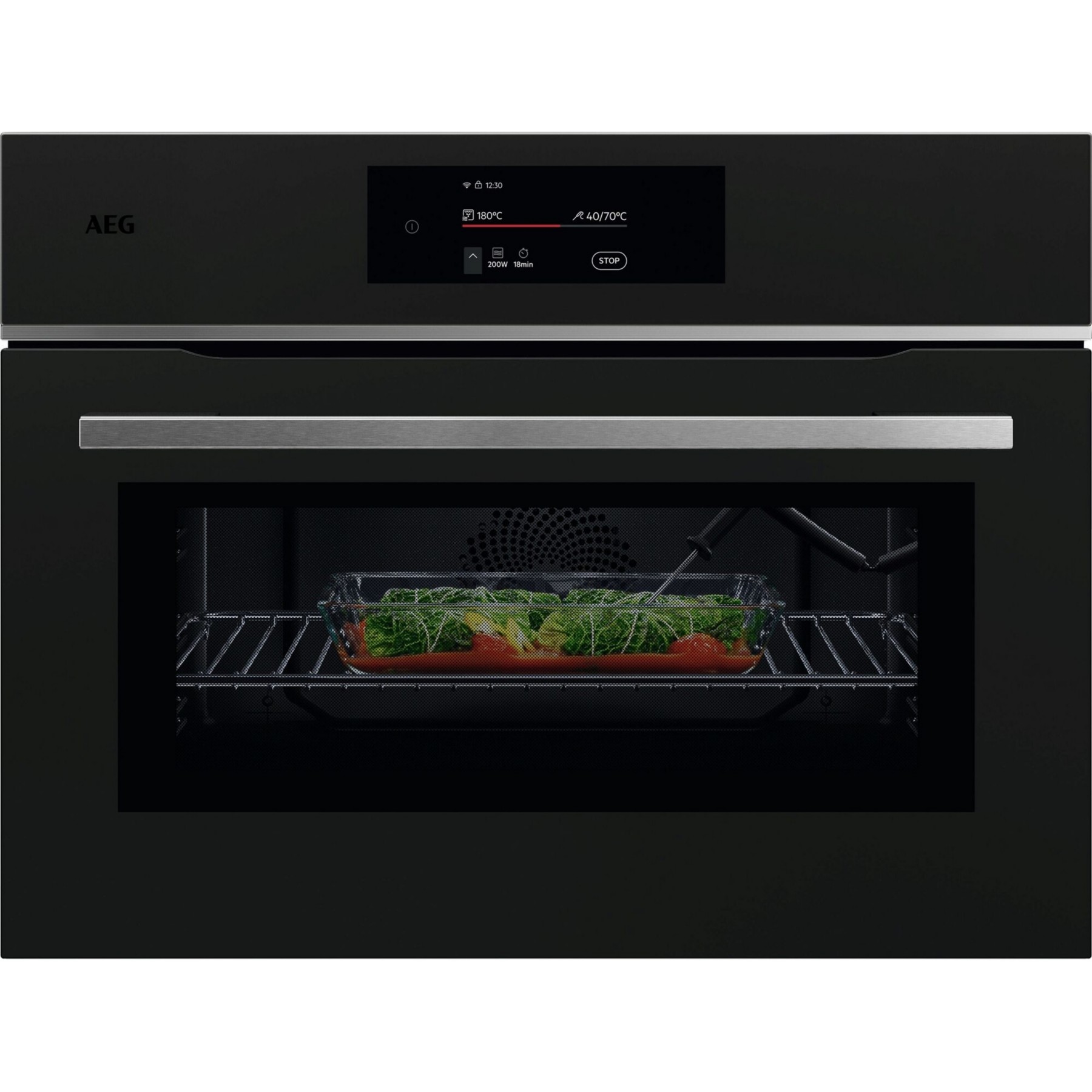 Micro ondes combiné encastrable AEG TK8NK721T