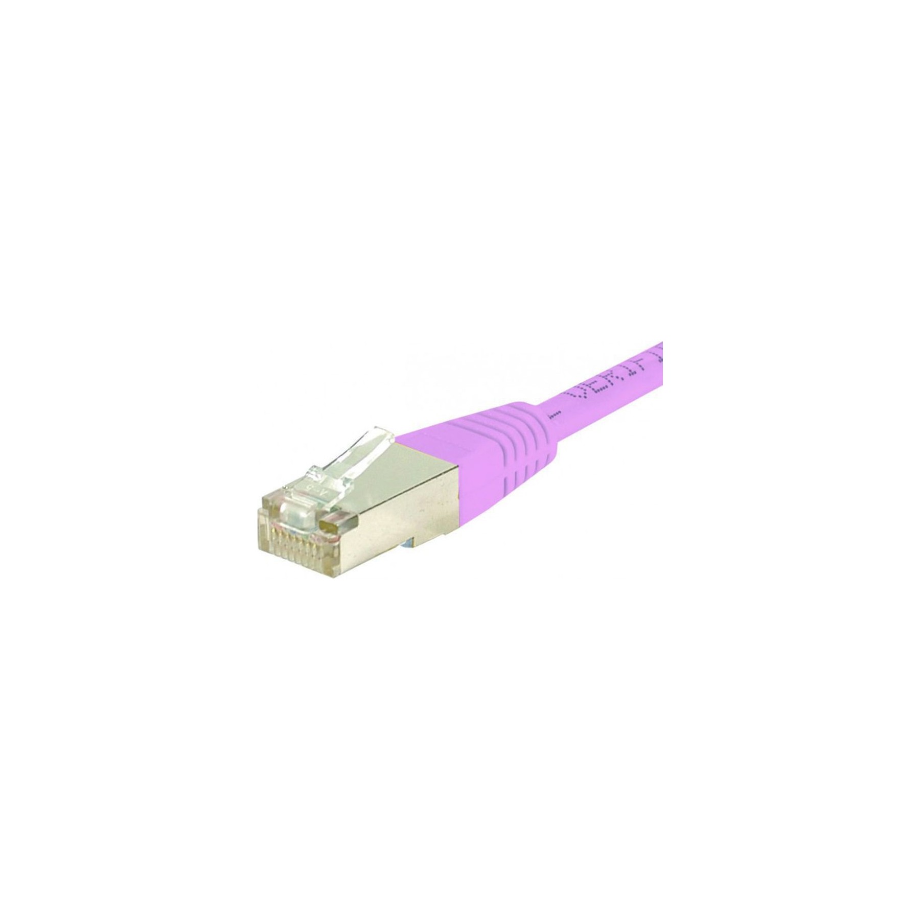 Câble Ethernet KOMELEC RJ45 CAT6 S/FTP rose  30m