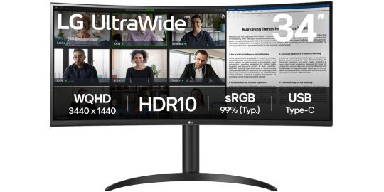 Ecran PC Gamer LG UltraWide 34WR55QK-B 34