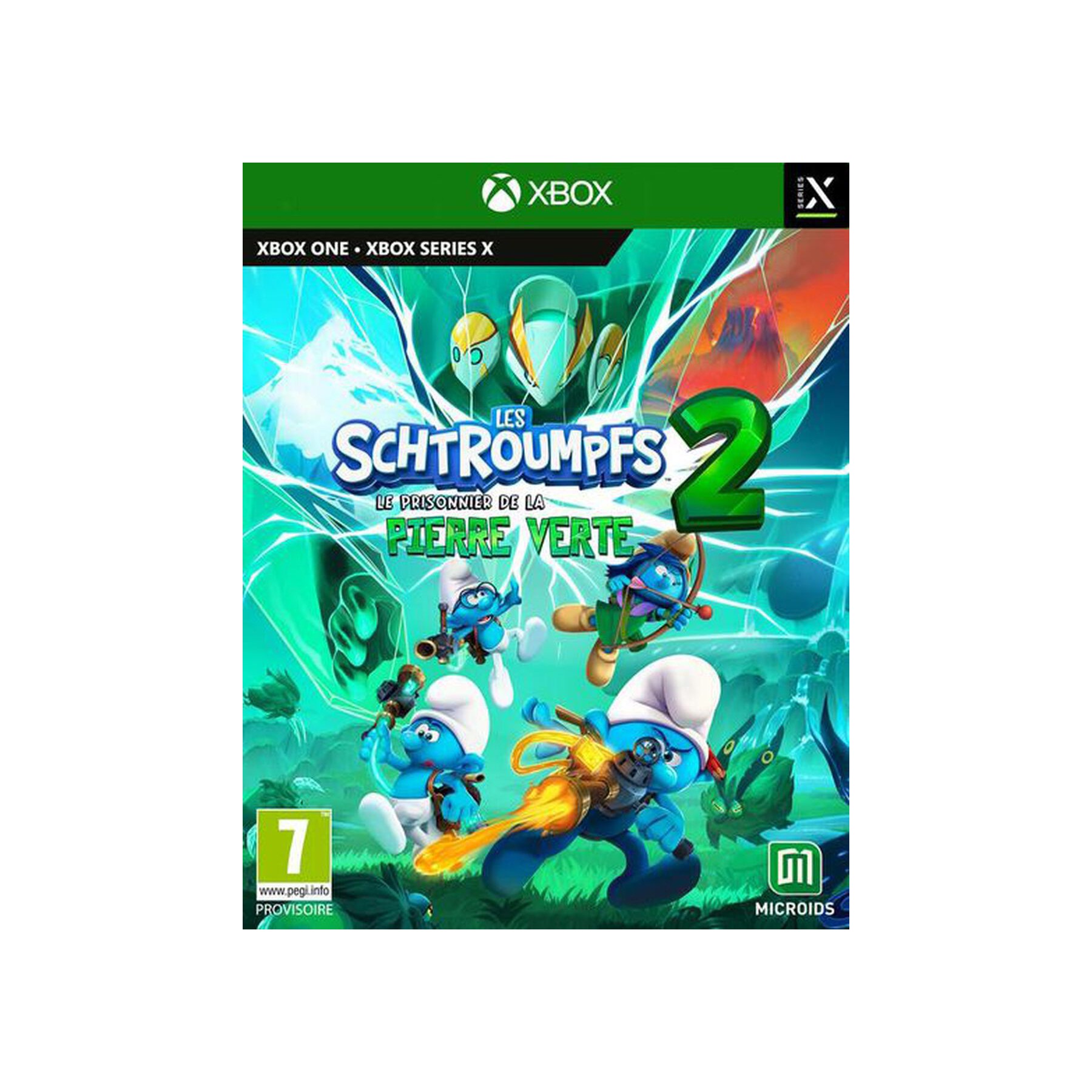 Jeu Xbox X MICROIDS Les Schtroumpfs 2 Le Prisonnier De La