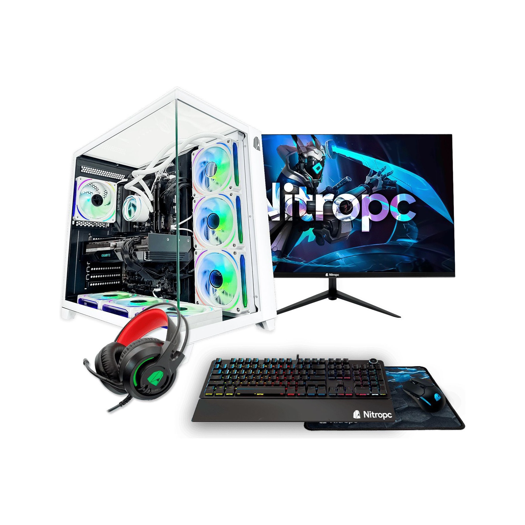 PC Gamer NITROPC P.Extrême i5 14400F RTX5060 32Go 1To