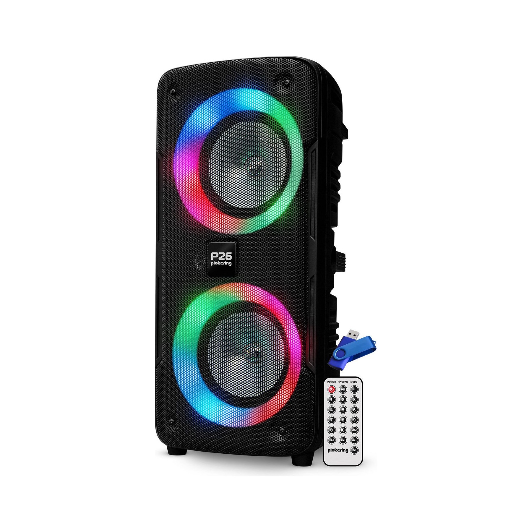 Enceinte nomade PICKERING Enceinte Sonorisation Autonome sur batte