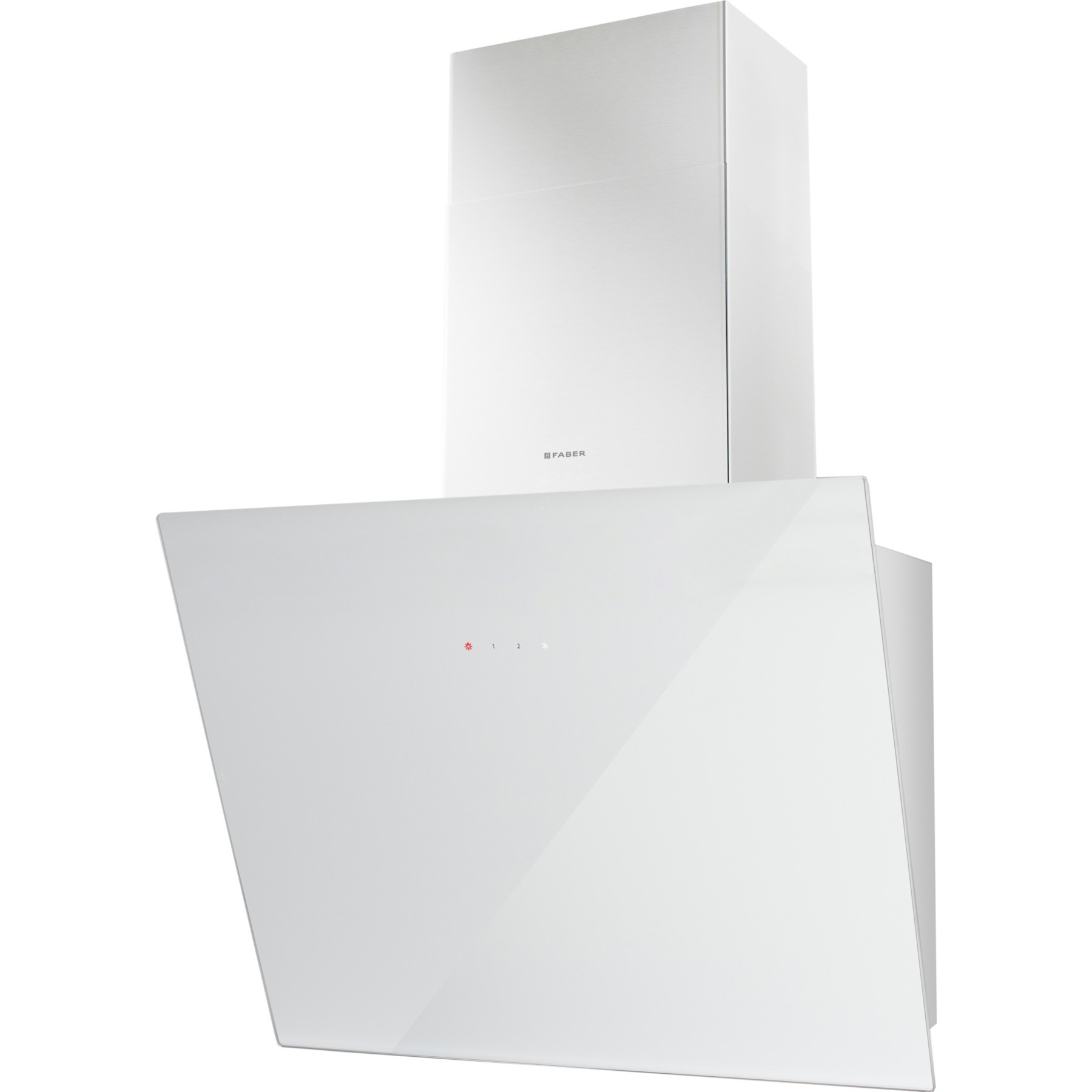 Hotte décorative murale inclinée FABER TWEET 550 BLANC