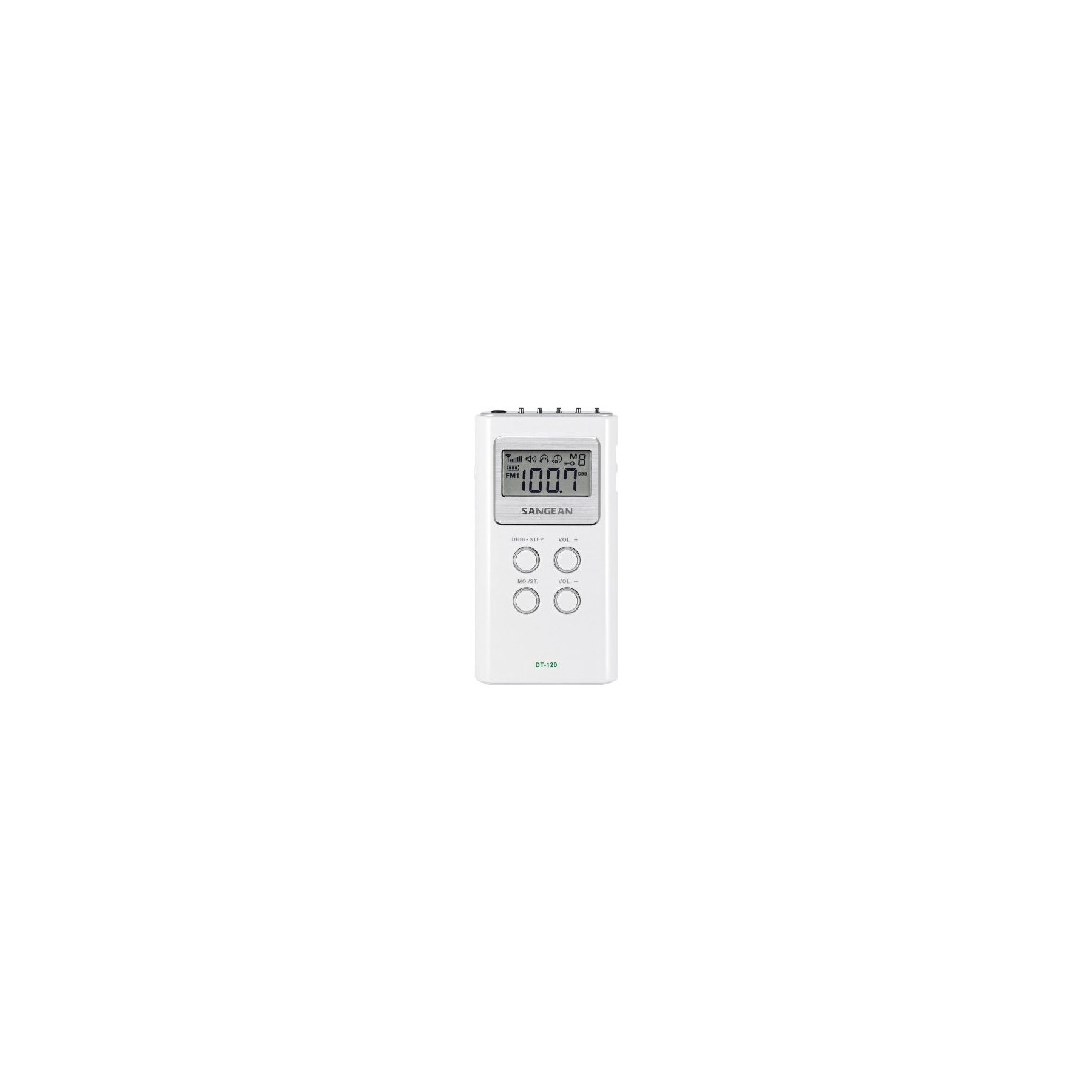 Radio FM SANGEAN POCKET 120 blanc