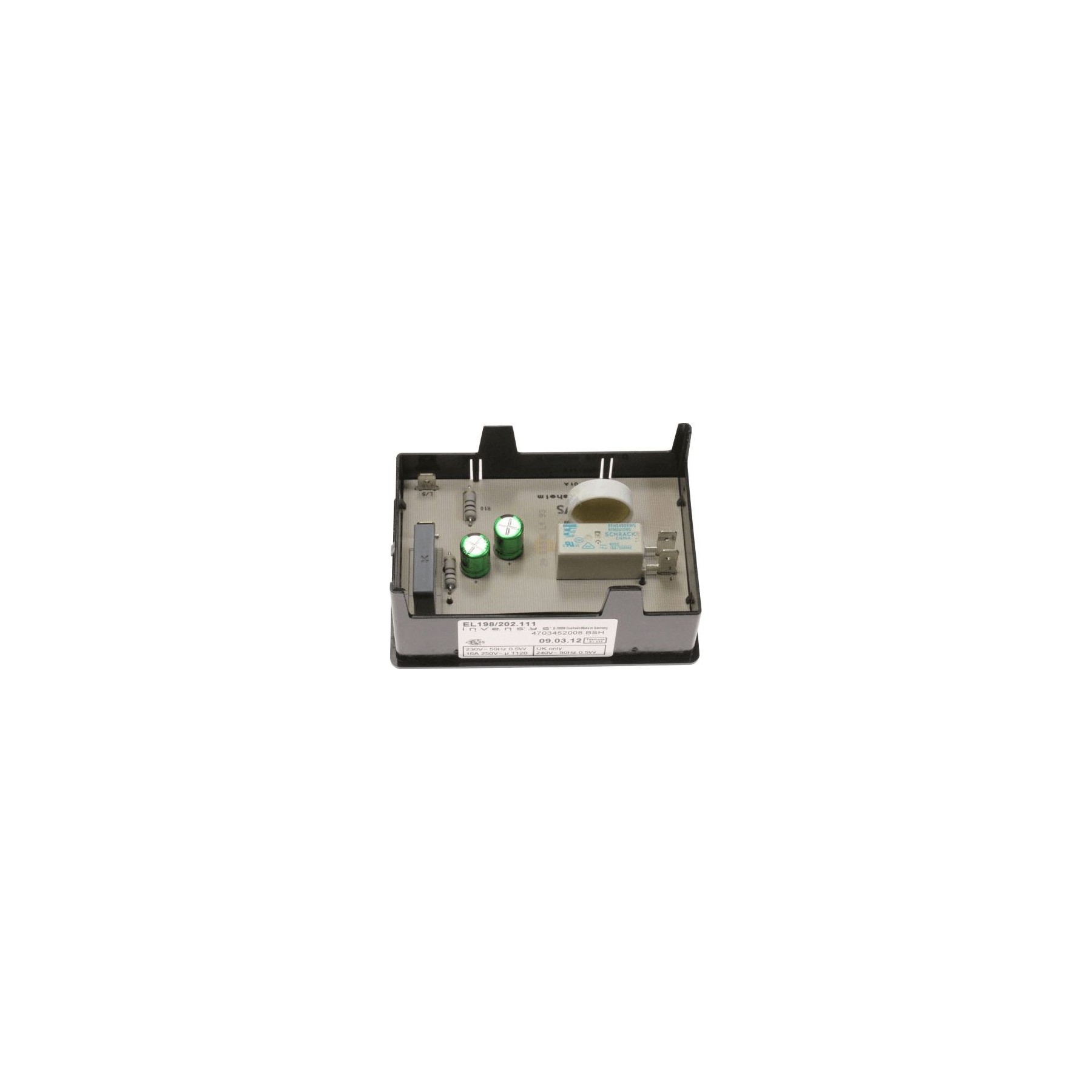 Module électronique BOSCH MODULE MINUTERIE AFFICHAGE EL198/202.111