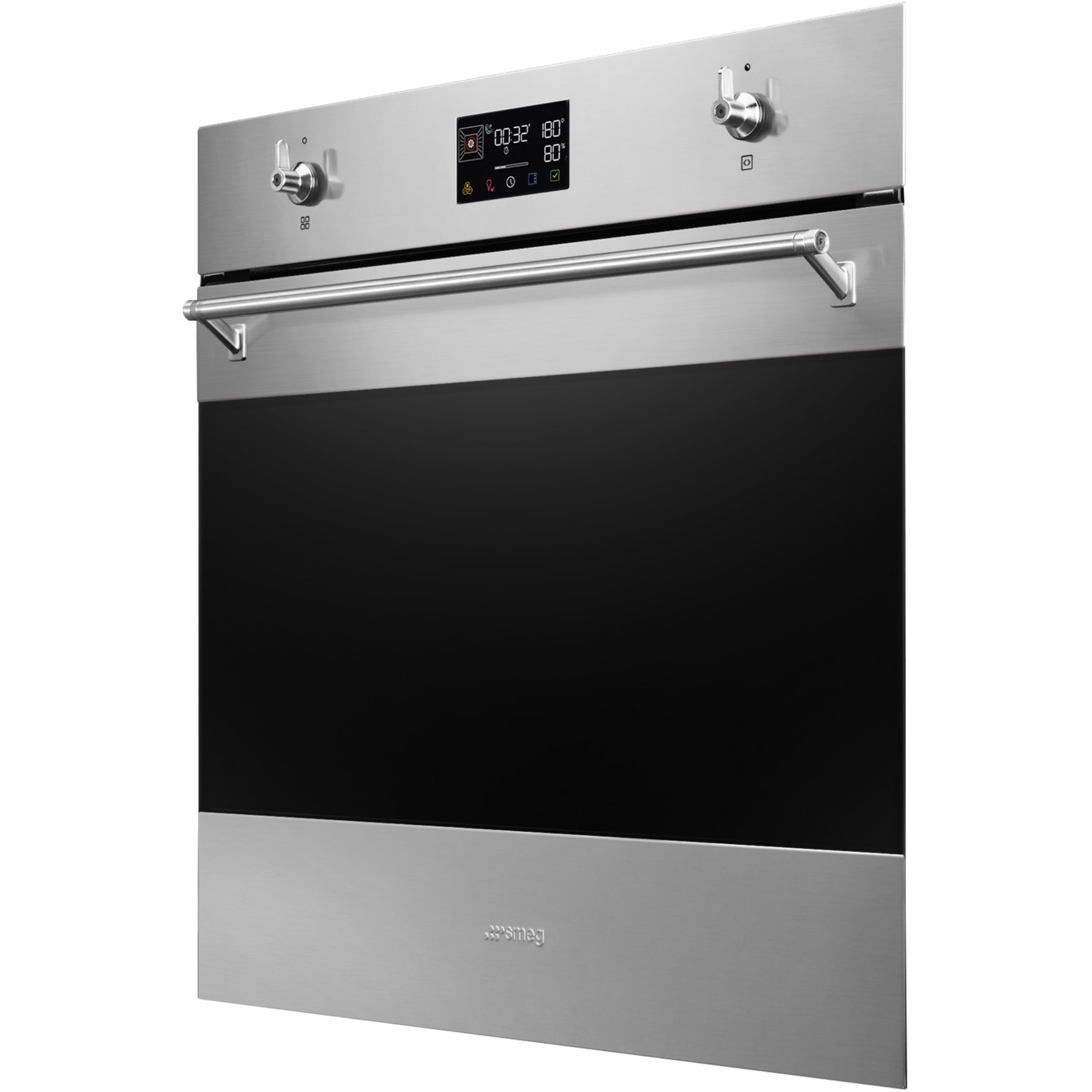 Four encastrable SMEG SO6302S3PX - Combiné vapeur - Chaleur tournante - Hydrolyse