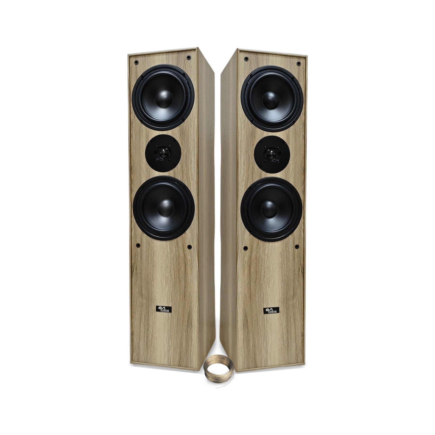 Pack enceinte Home Cinéma EVIDENCE ACOUSTICS EA700-WOOD 3 voies Bass Reflex 1000W