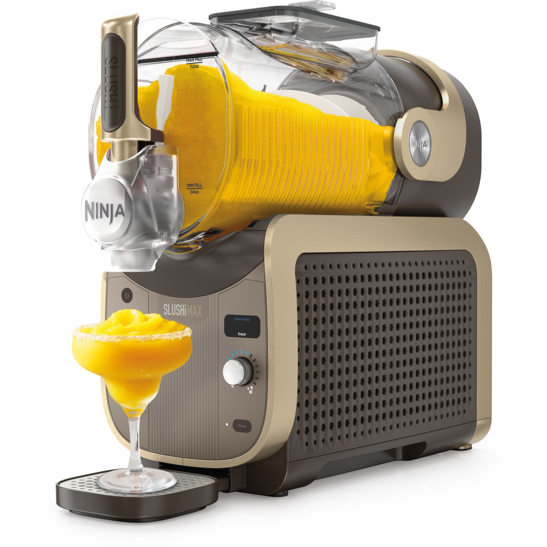 Machine à granita NINJA Slushi Max FS605 Granités, Cocktails Glacés, Milkshakes, 5 Programmes, 4,4 L, Maintien au Froid 12H