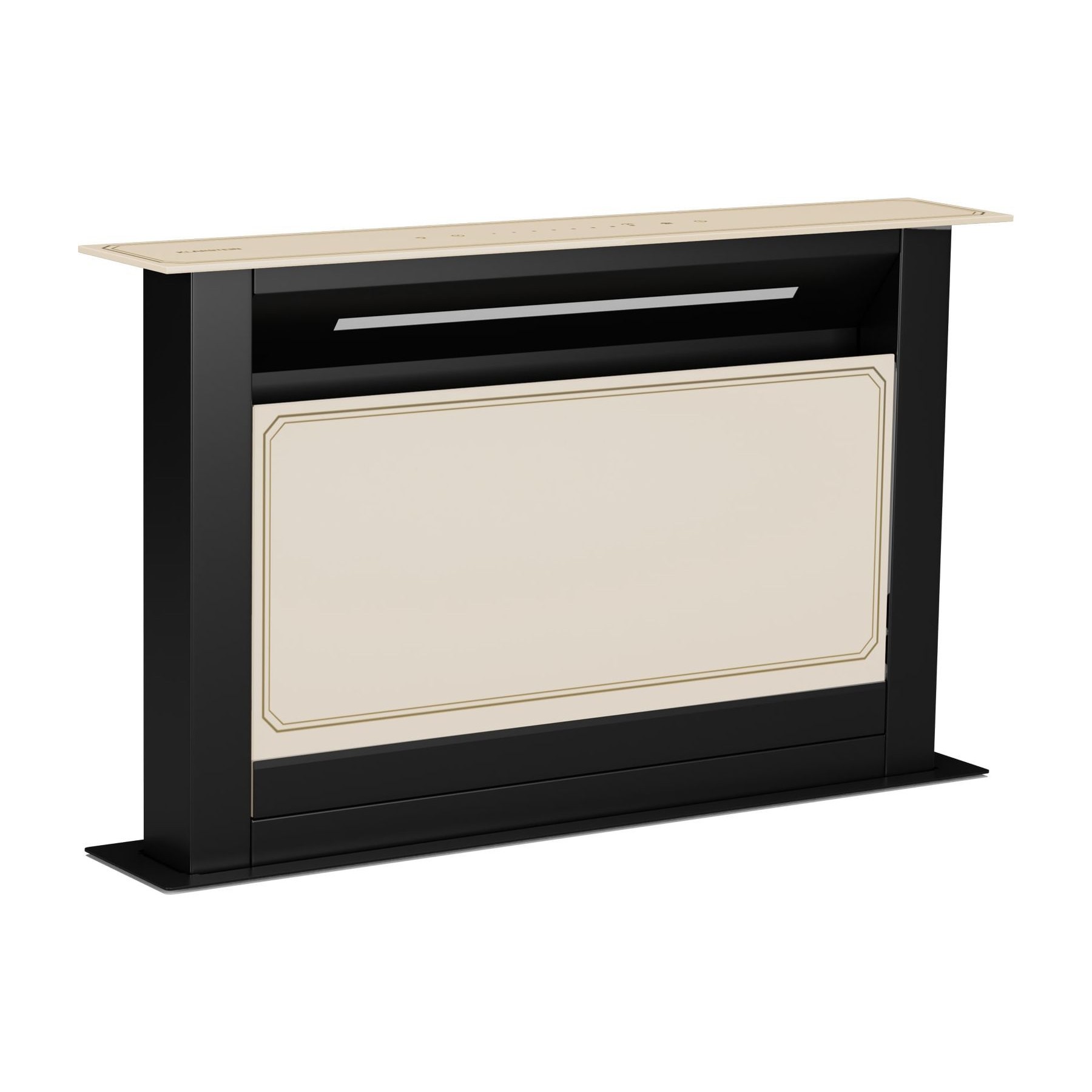 Hotte escamotable KLARSTEIN Victoria Downdraft 60cm 713,8 m³/h Beige