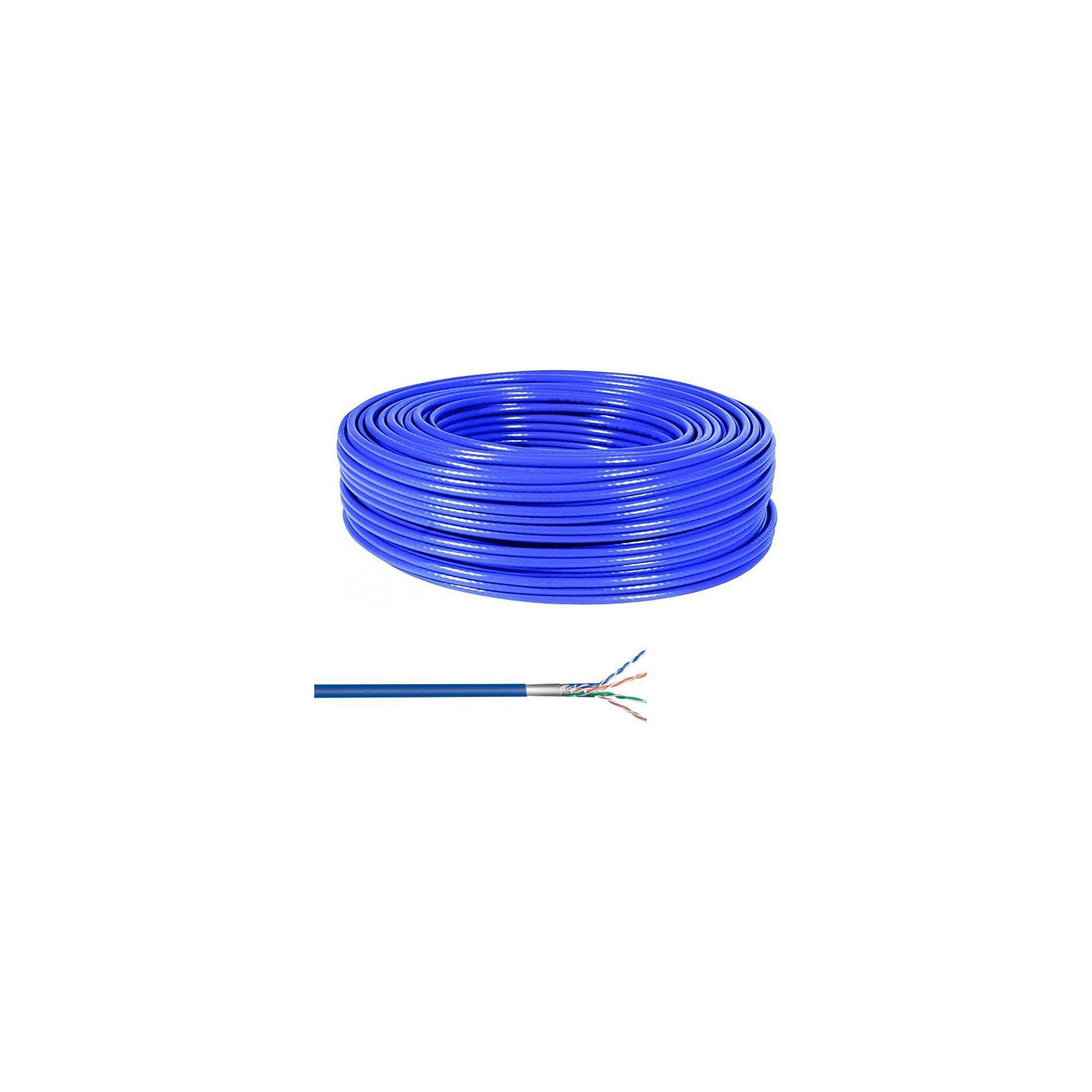 KOMELEC Câble RJ45 Cat5e non blindé 100m