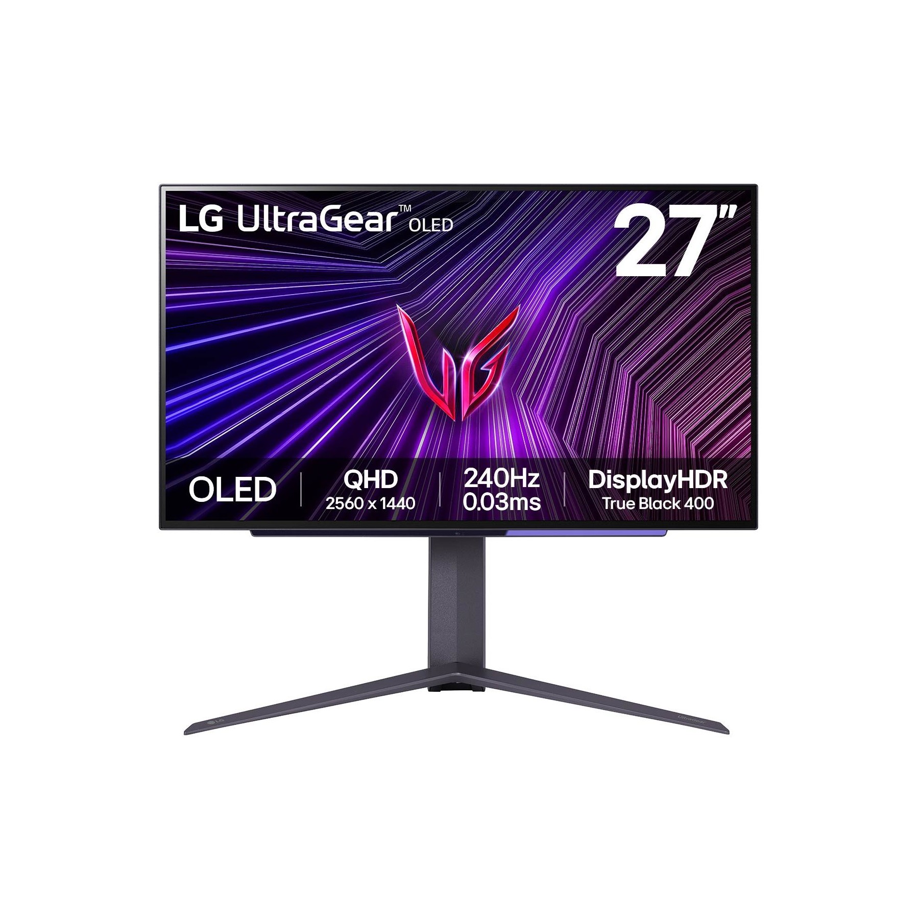 Ecran PC Gamer LG UltraGear 27GS95QE-B Plat 27'' OLED