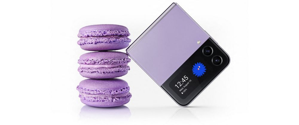 Smartphone SAMSUNG Galaxy Z Flip4 Graphite 256Go 5G