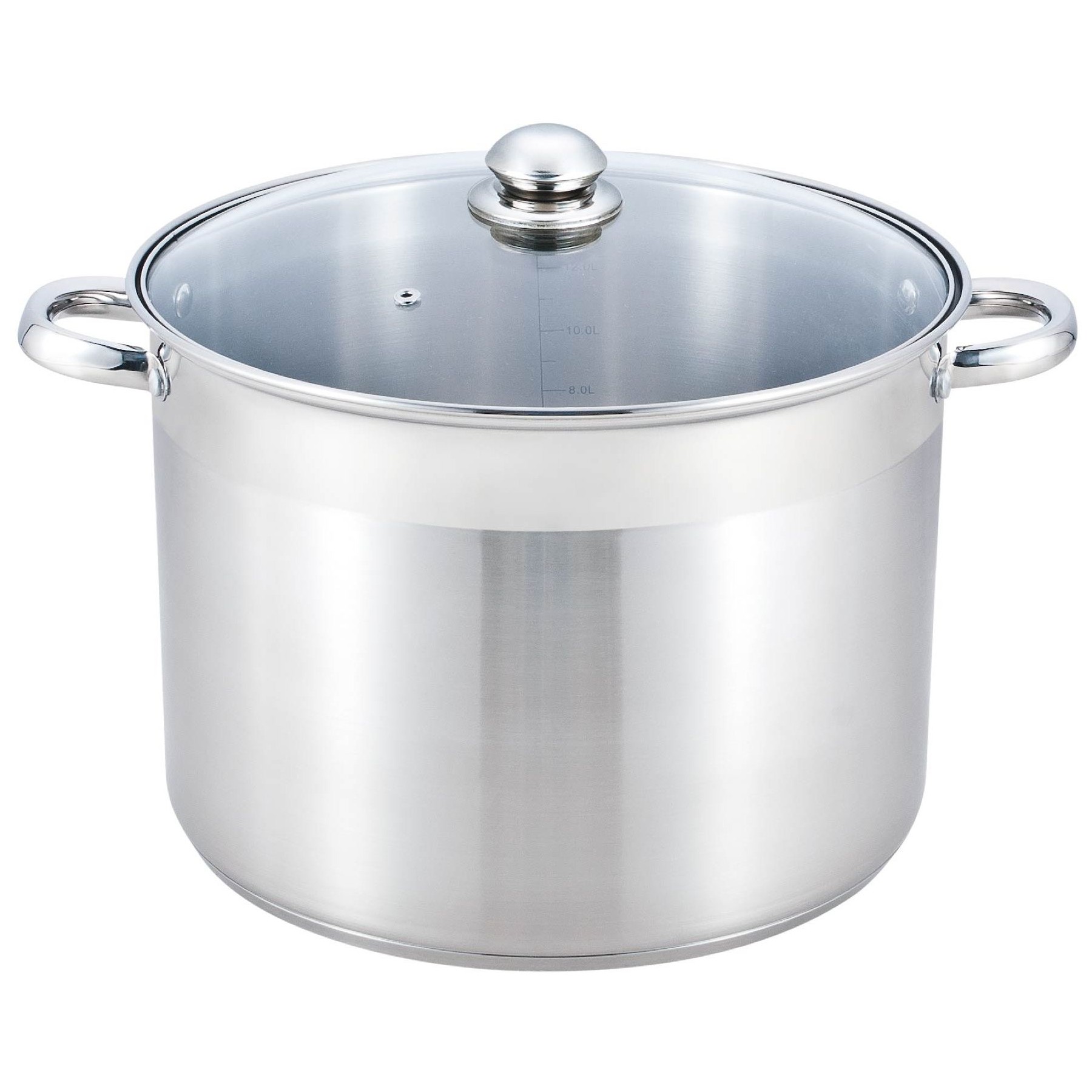Marmite ESSENTIELB Inox diam 30 cm + couvercle verre