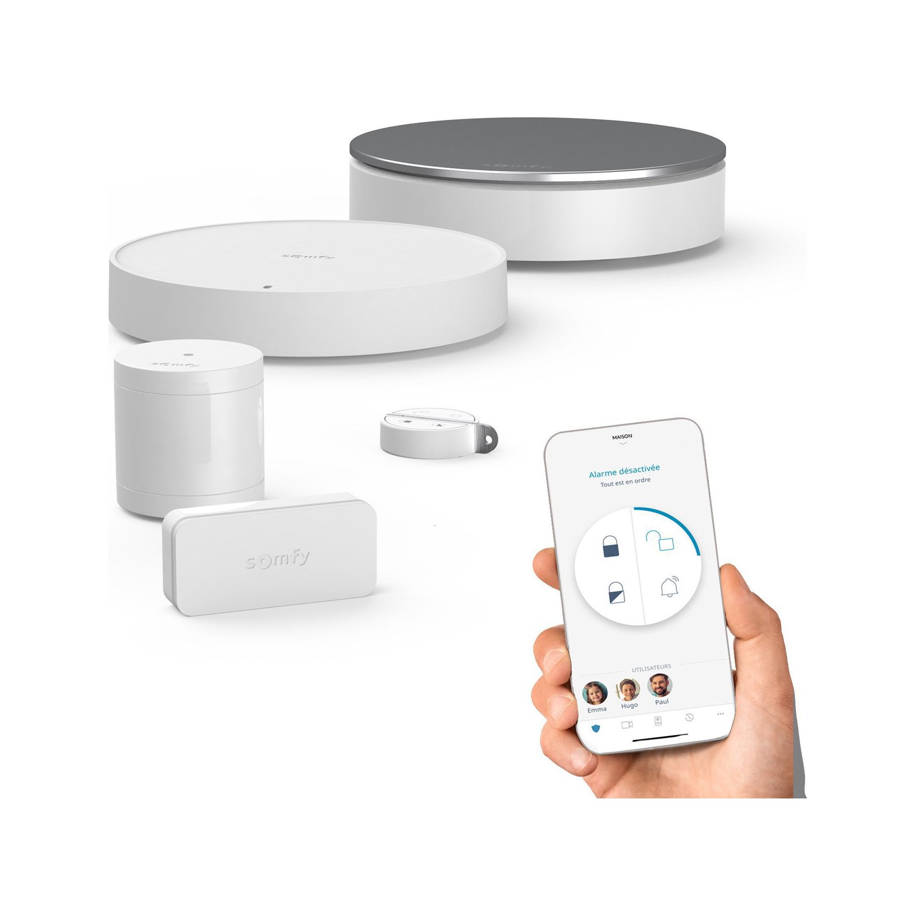 Alarme maison SOMFY Home Alarm Essential Starter Pack -