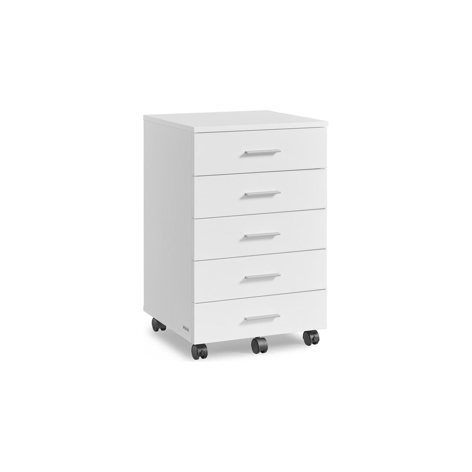 Armoire HELLOSHOP26 Caisson de bureau à roulettes meuble de
