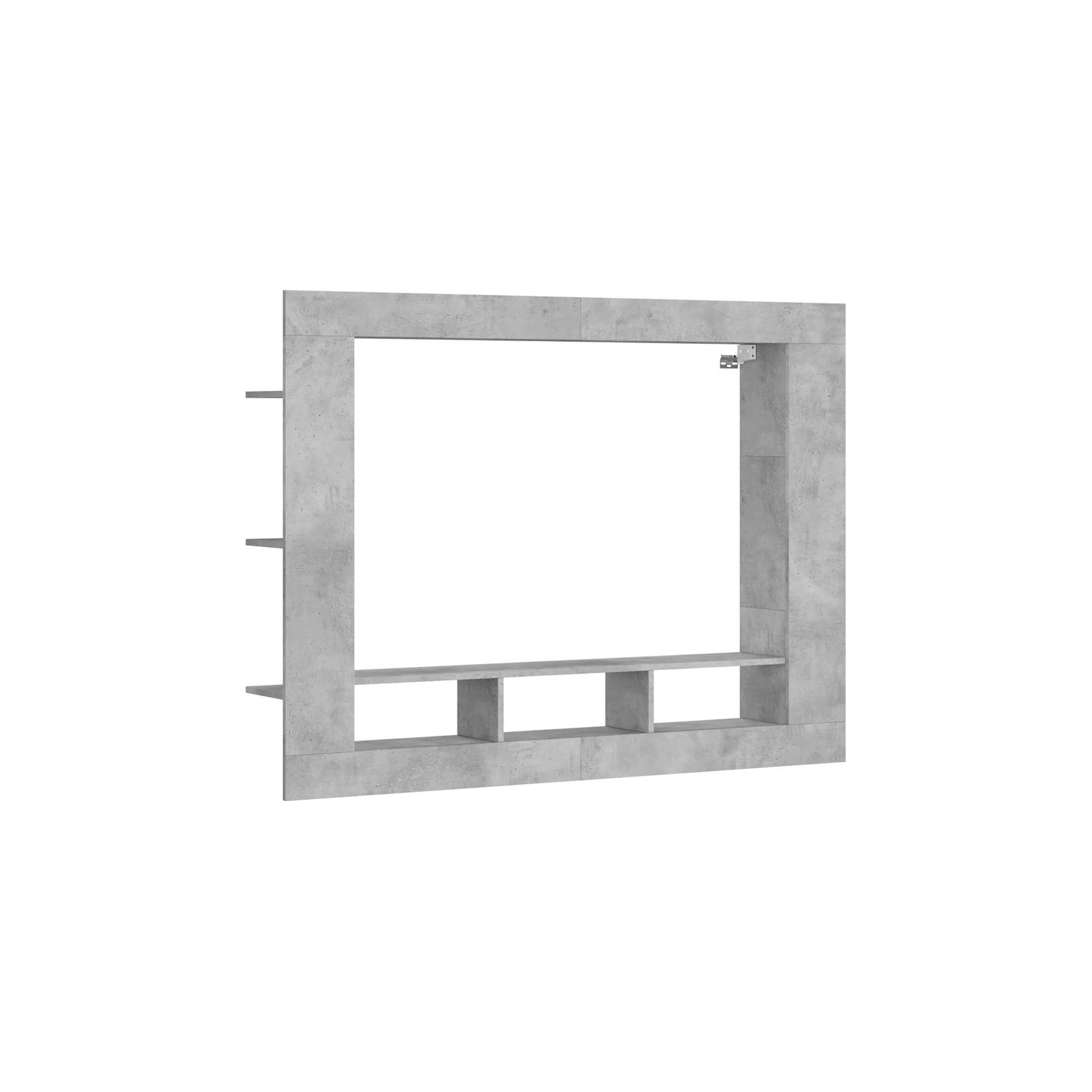 Meuble TV HELLOSHOP26 Meuble TV mural moderne robuste 152 x 22