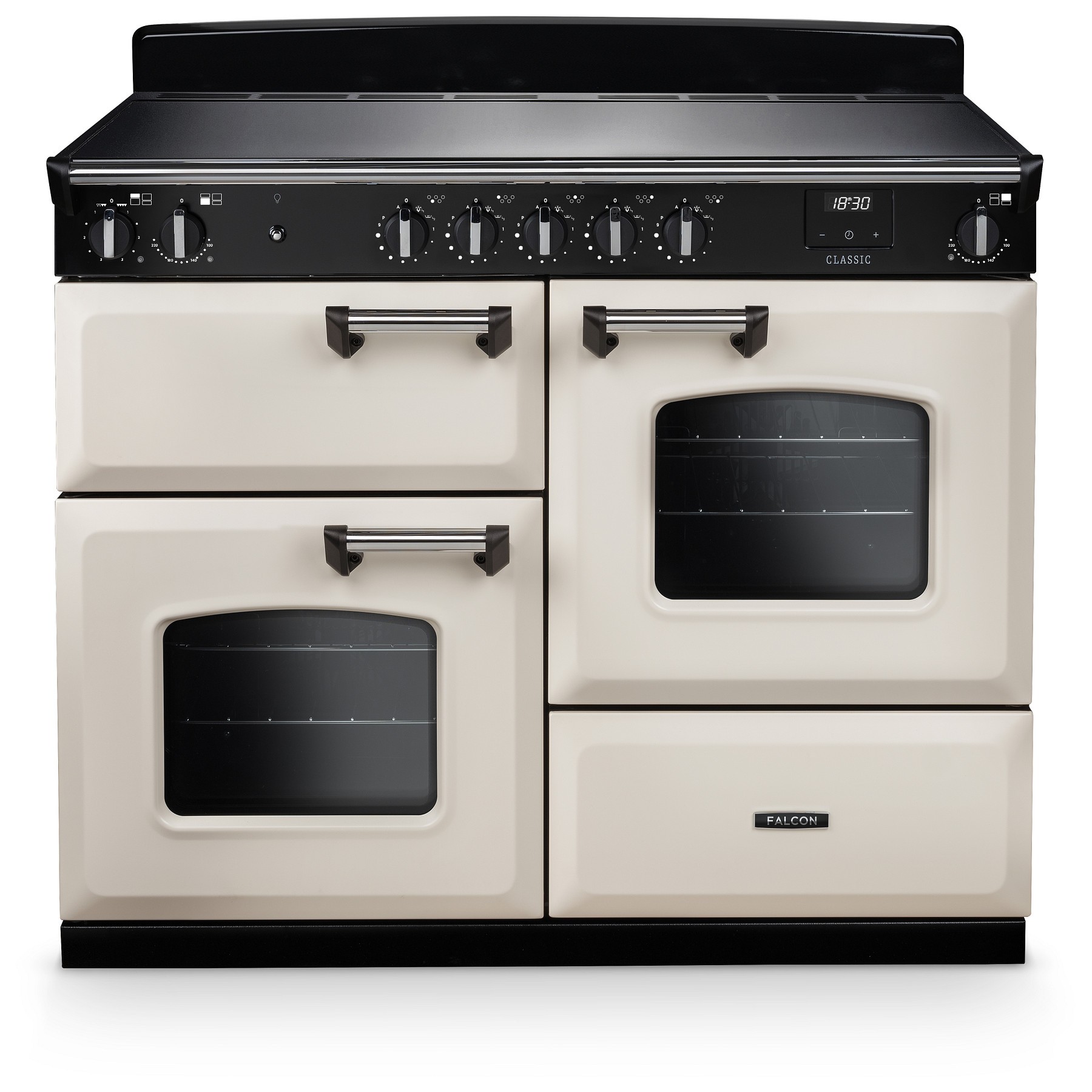 Piano de cuisson induction FALCON NGC OC TAB IND 110 CM CREME PASTEL CHROM
