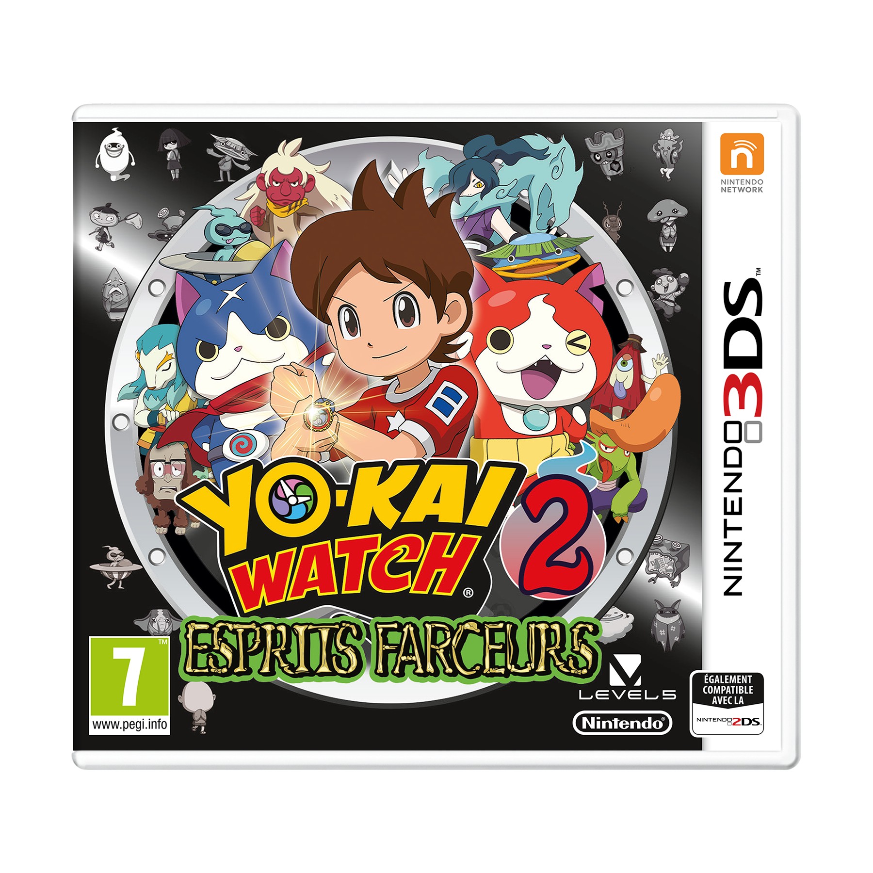 Jeu 3DS NINTENDO Yo-Kai Watch 2 Esprits Farceurs